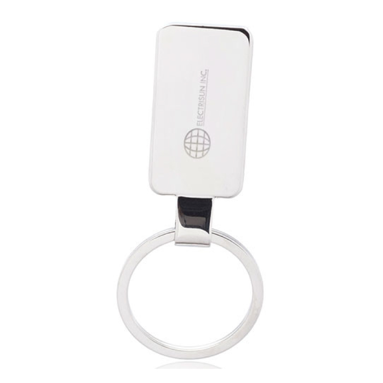 Flat Metal Keychain 1