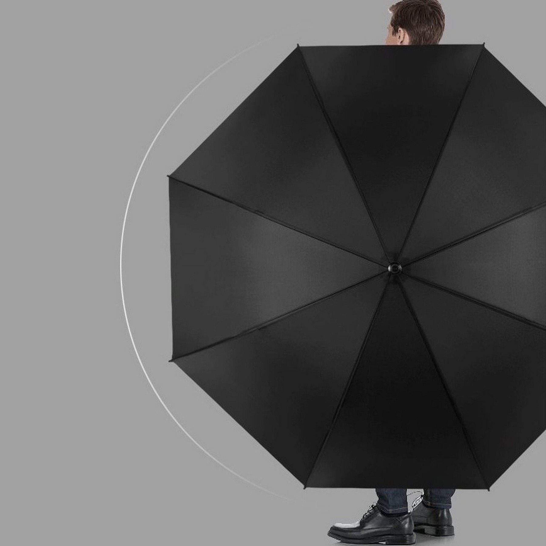 Automatic Open Windproof Large Golf Umbrellas 14