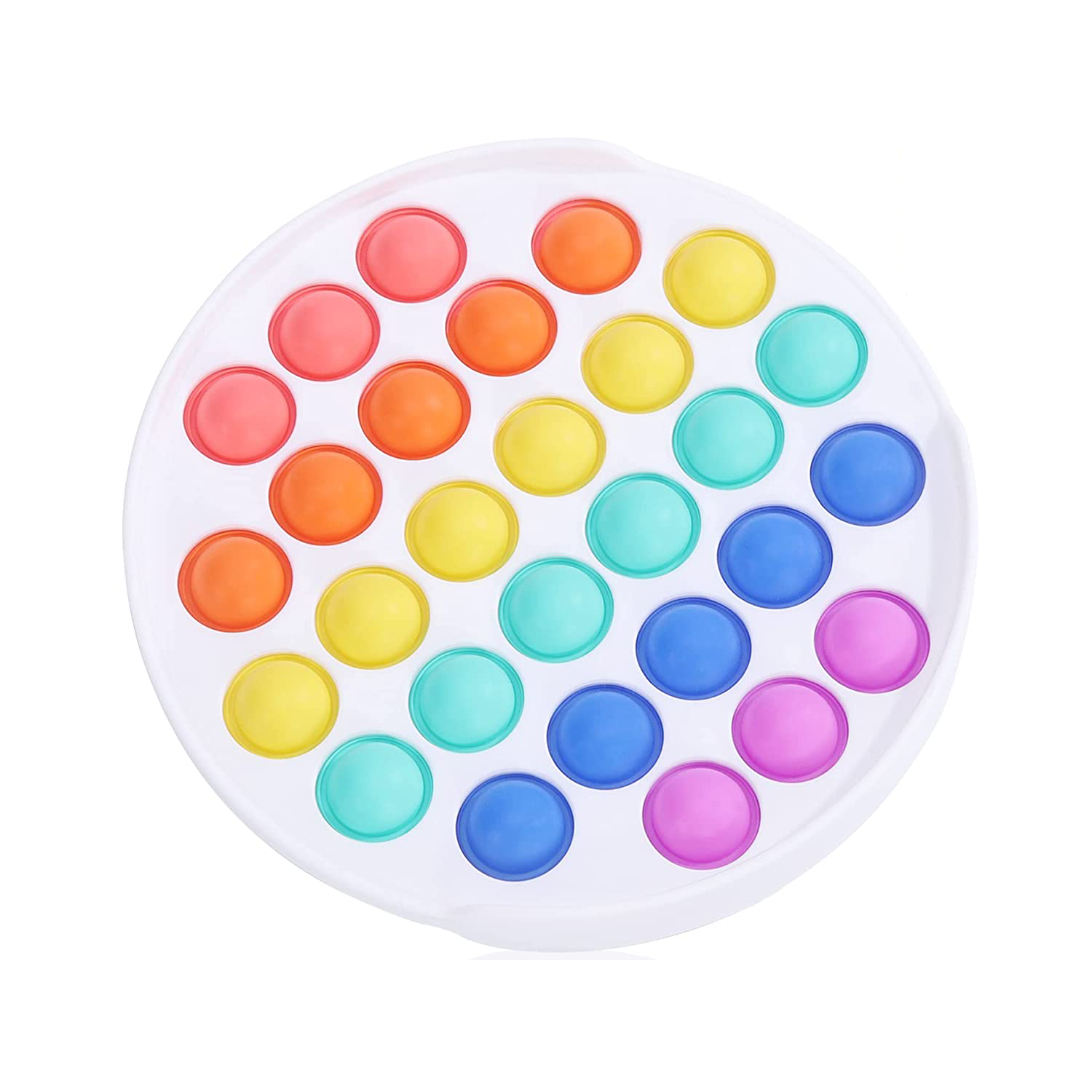 Round Push Bubble Sensory Fidget Toy 6