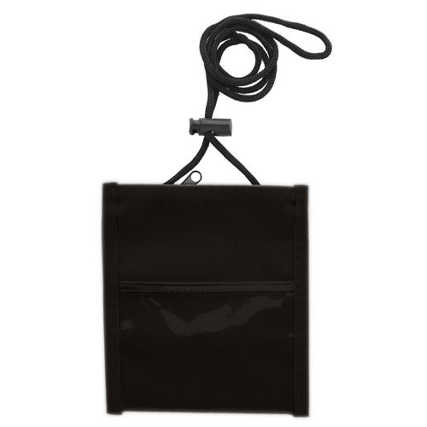 NYLON MEDIUM SIZE BLANK NECK WALLET