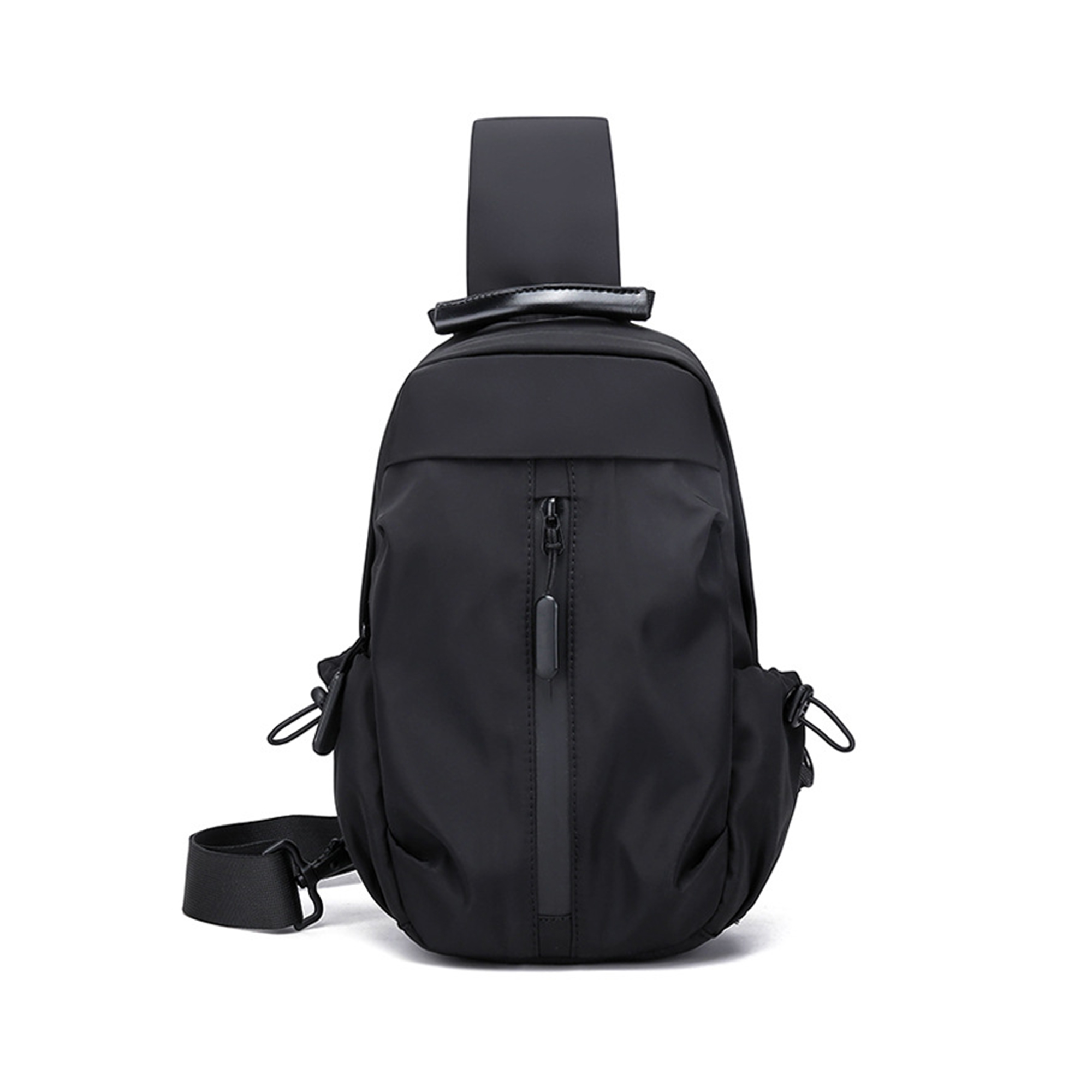 Water Resistant Crossbody Shoulder Bag With USB Port 11.8" 6