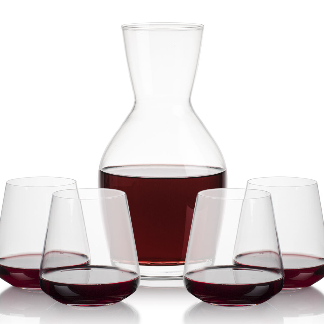 Westwood Carafe & Breckland Stemless 8