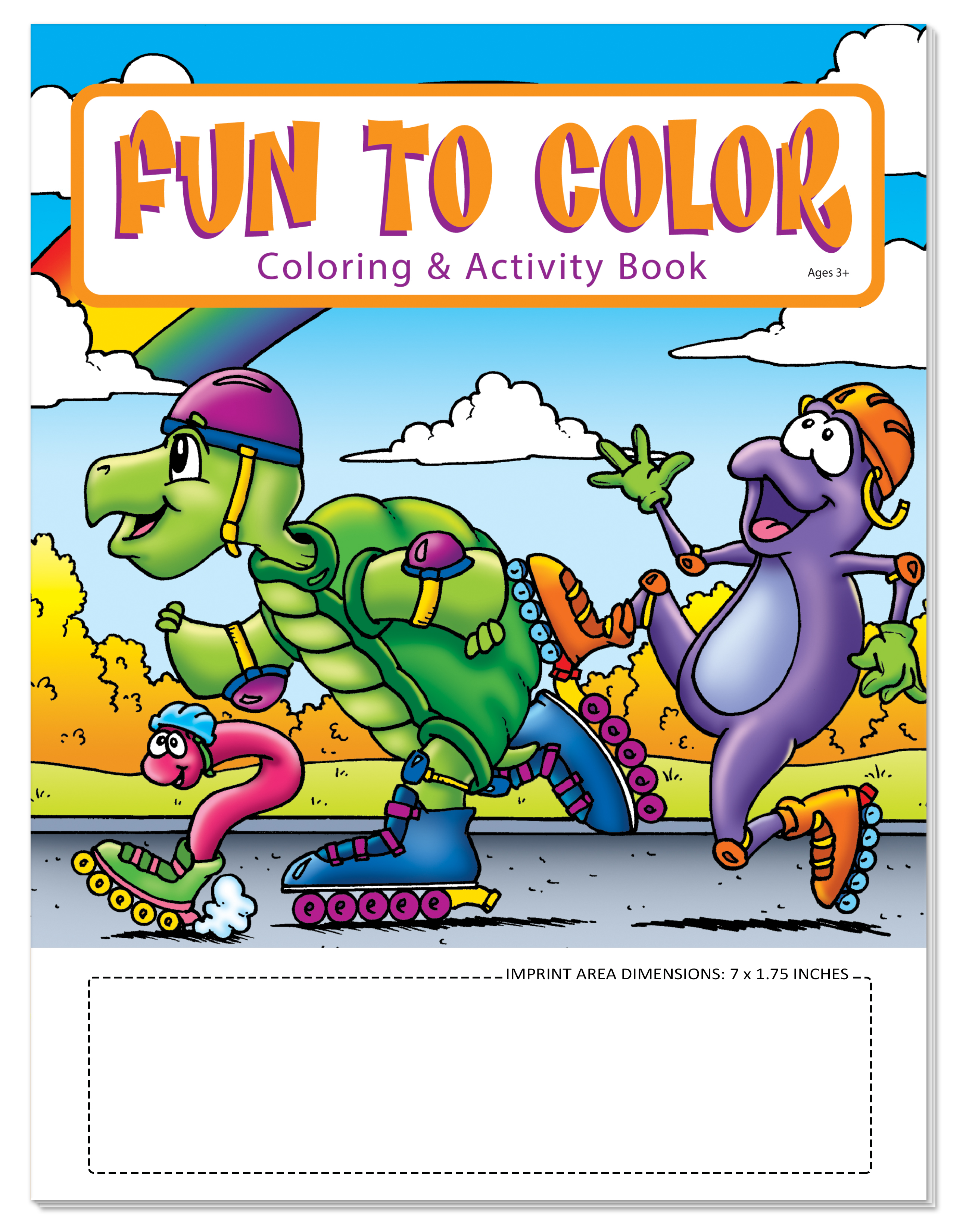 COLORING BOOK - Fun To Color Coloring & Activity Book 4