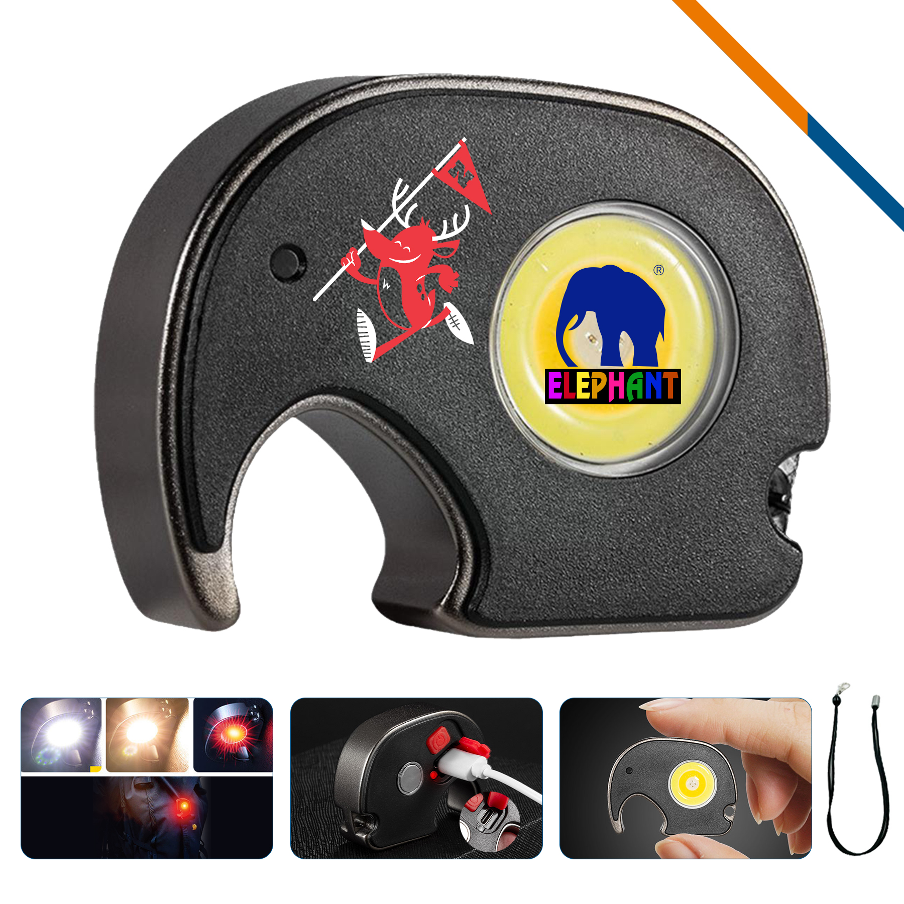 Mini Elephant Flashlight 2