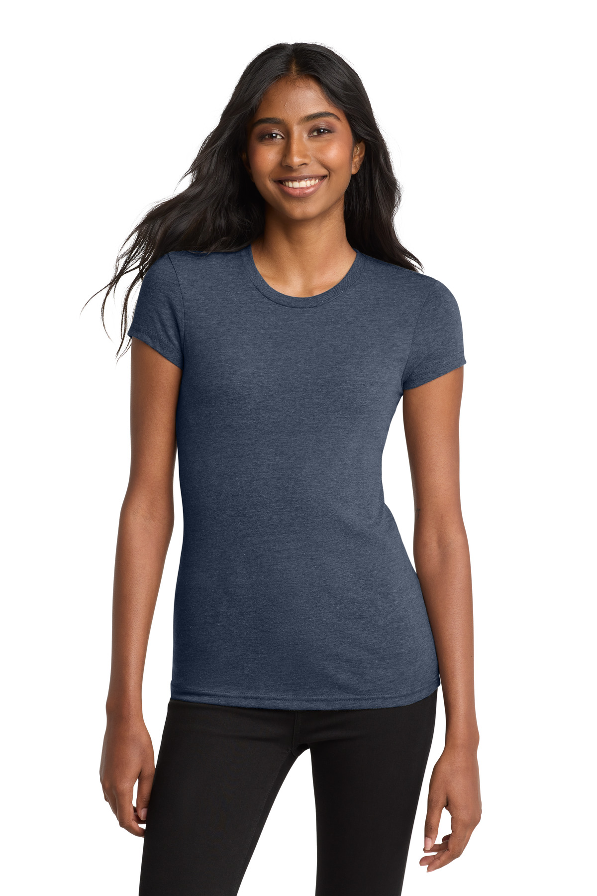 District Women's Fitted Very Important Tee . DT6001 204