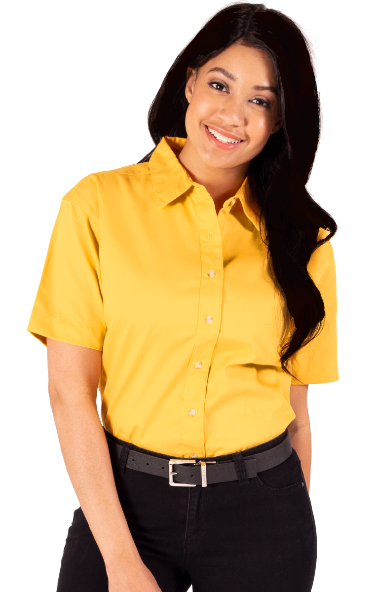 Ladies' Scotchgard Twill Short-Sleeve Shirt 7