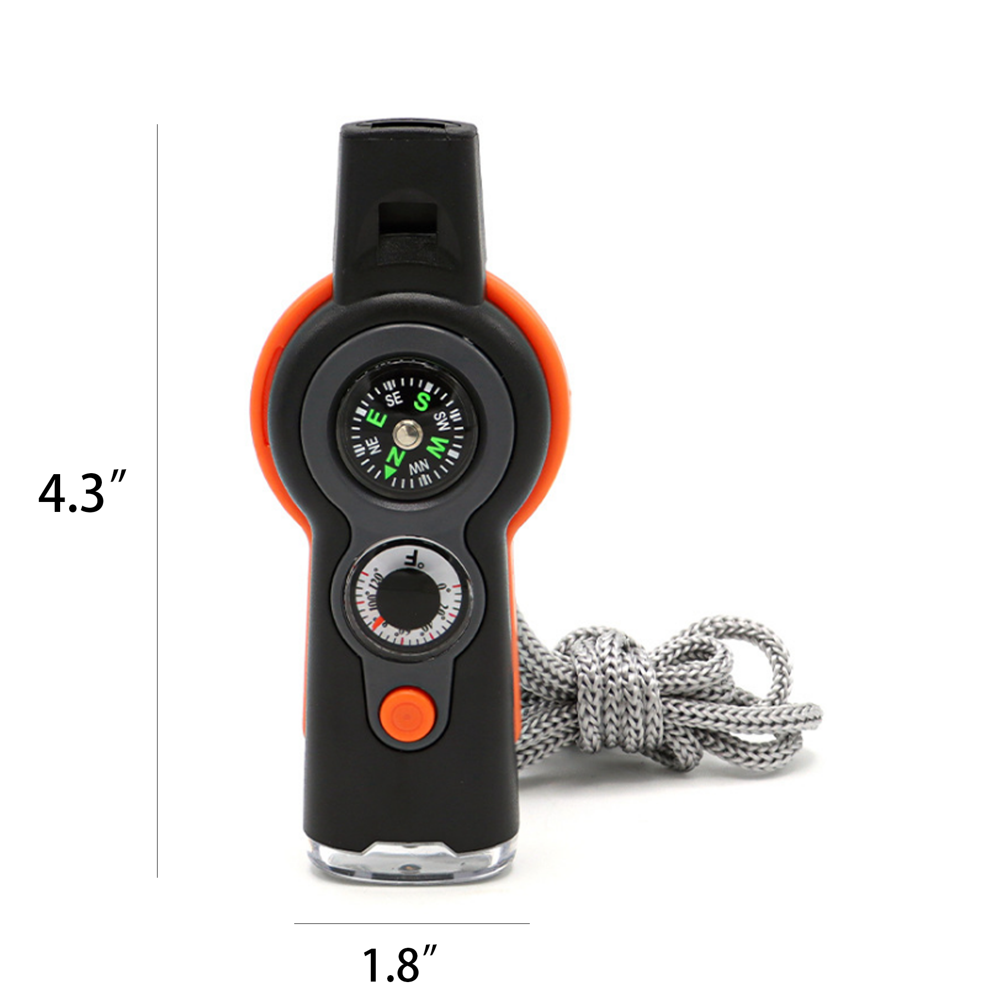 Versatile Survival Whistle for Outdoor Activities 3