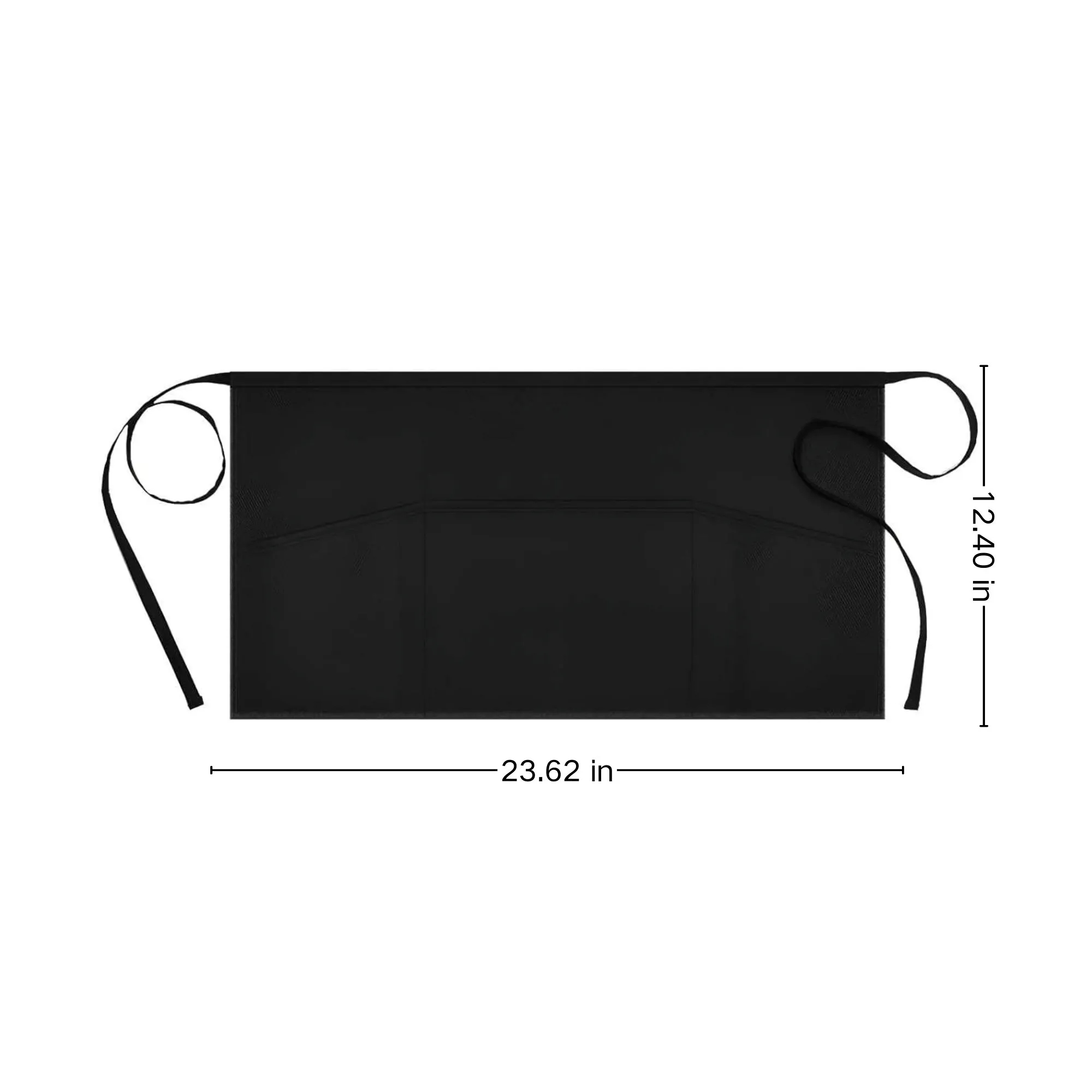 Multi Pocket Waterproof And Oil Resistant Waiter Apron 4