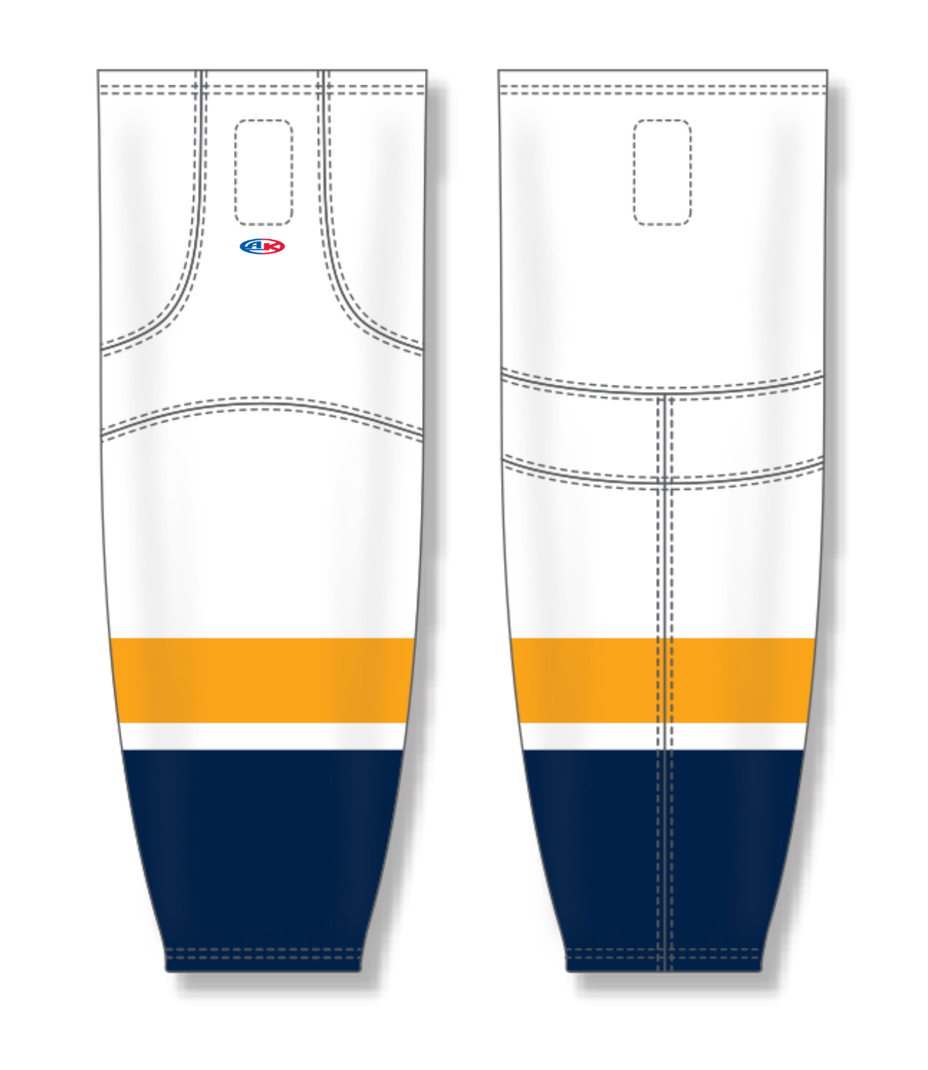 Cut & Sew Pro Hockey Socks HS2100-G142 4