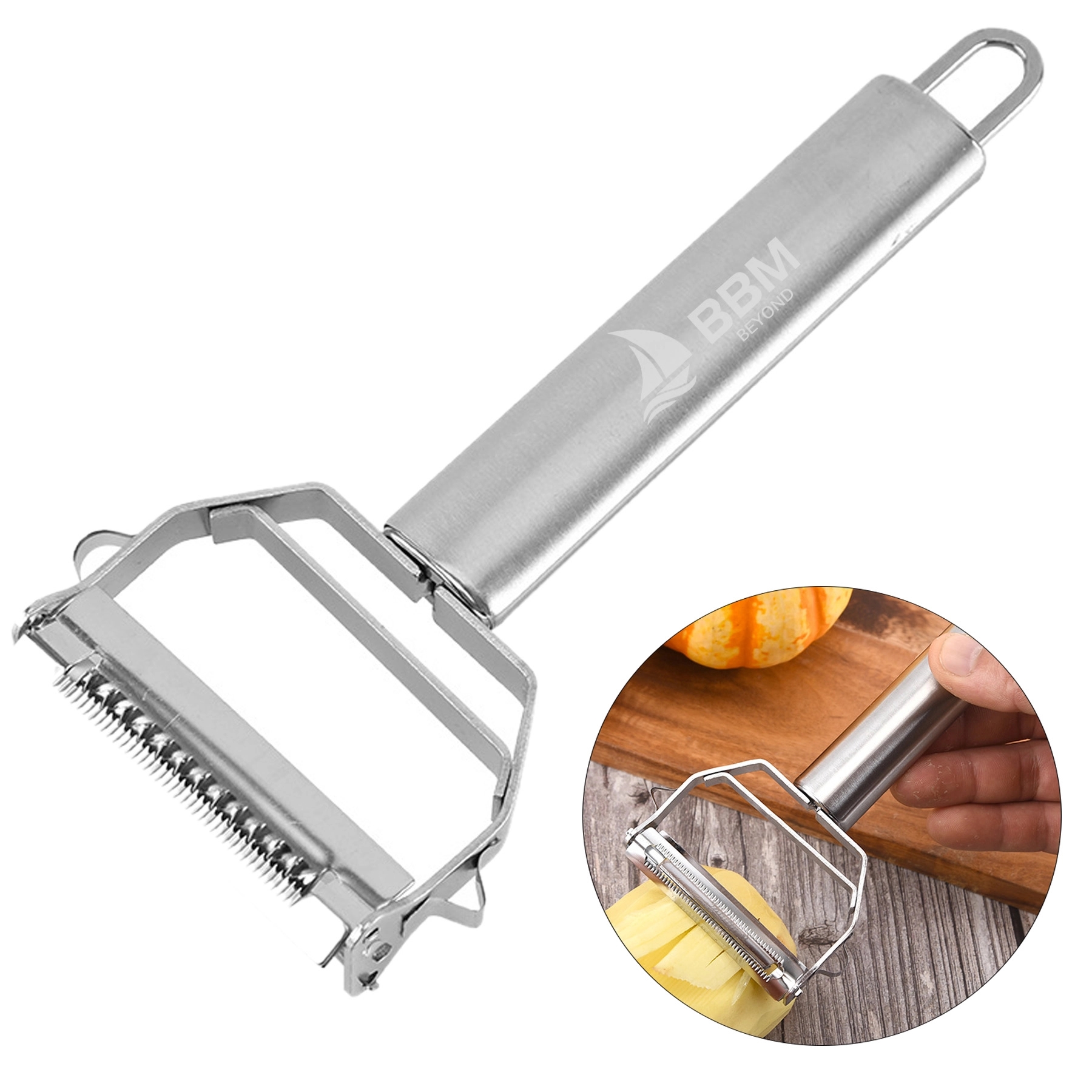 3 in 1 Stainless Steel Vegetable Peeler 3