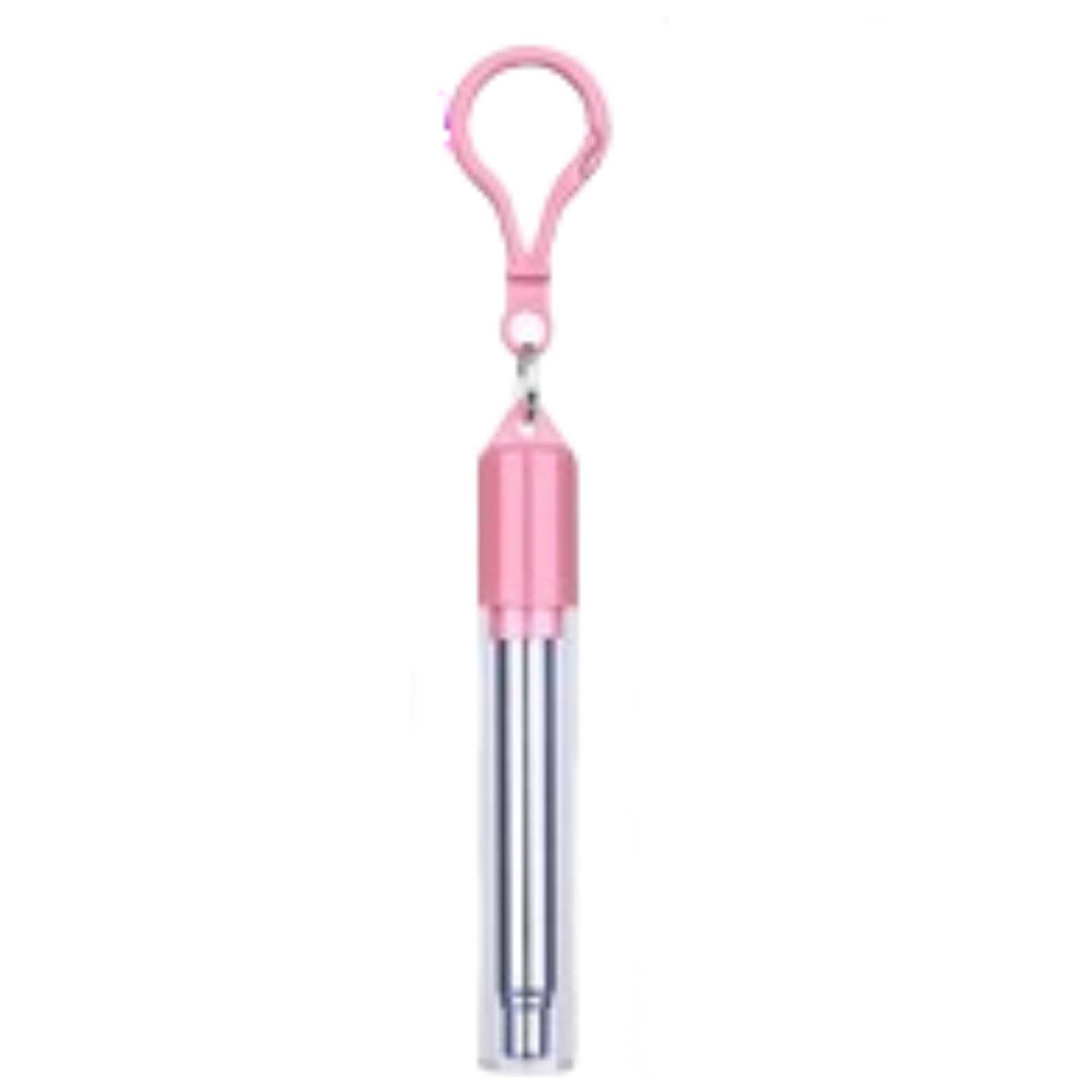 Slide Collapsible Straw With Keychain 9