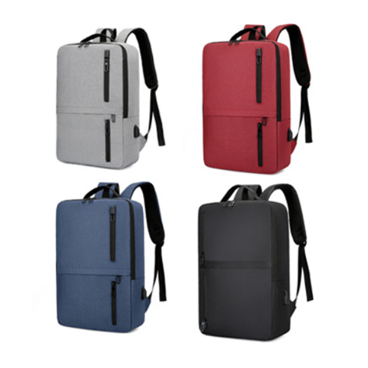 15.6 In Waterproof Business Laptop Backpack W/ USB Charging 10