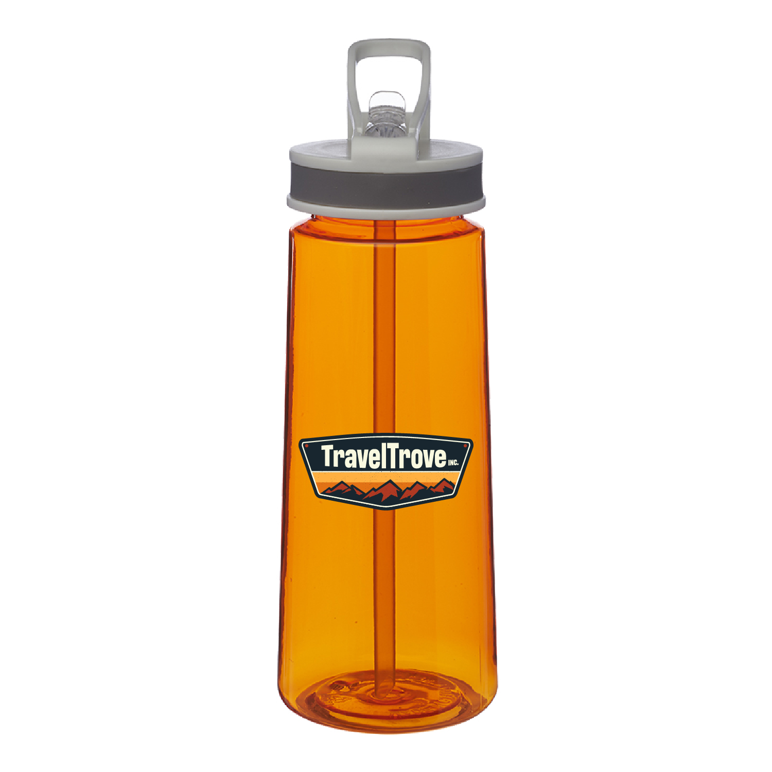 22 oz. Jog Sports Water Bottle (Full Color Imprint) 7
