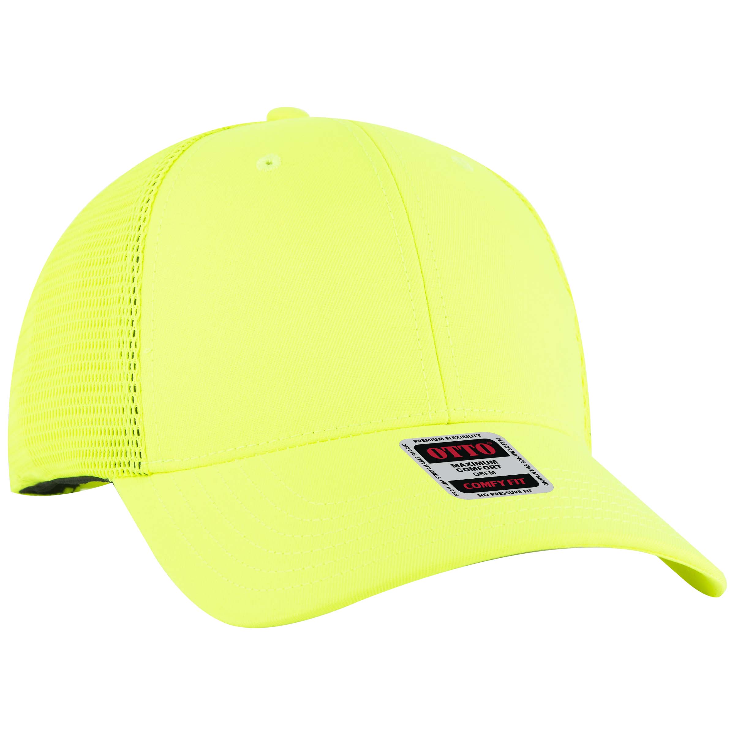OTTO CAP® OTTO COMFY FIT® 6 Panel Low Profile Mesh Back Trucker Hat 10