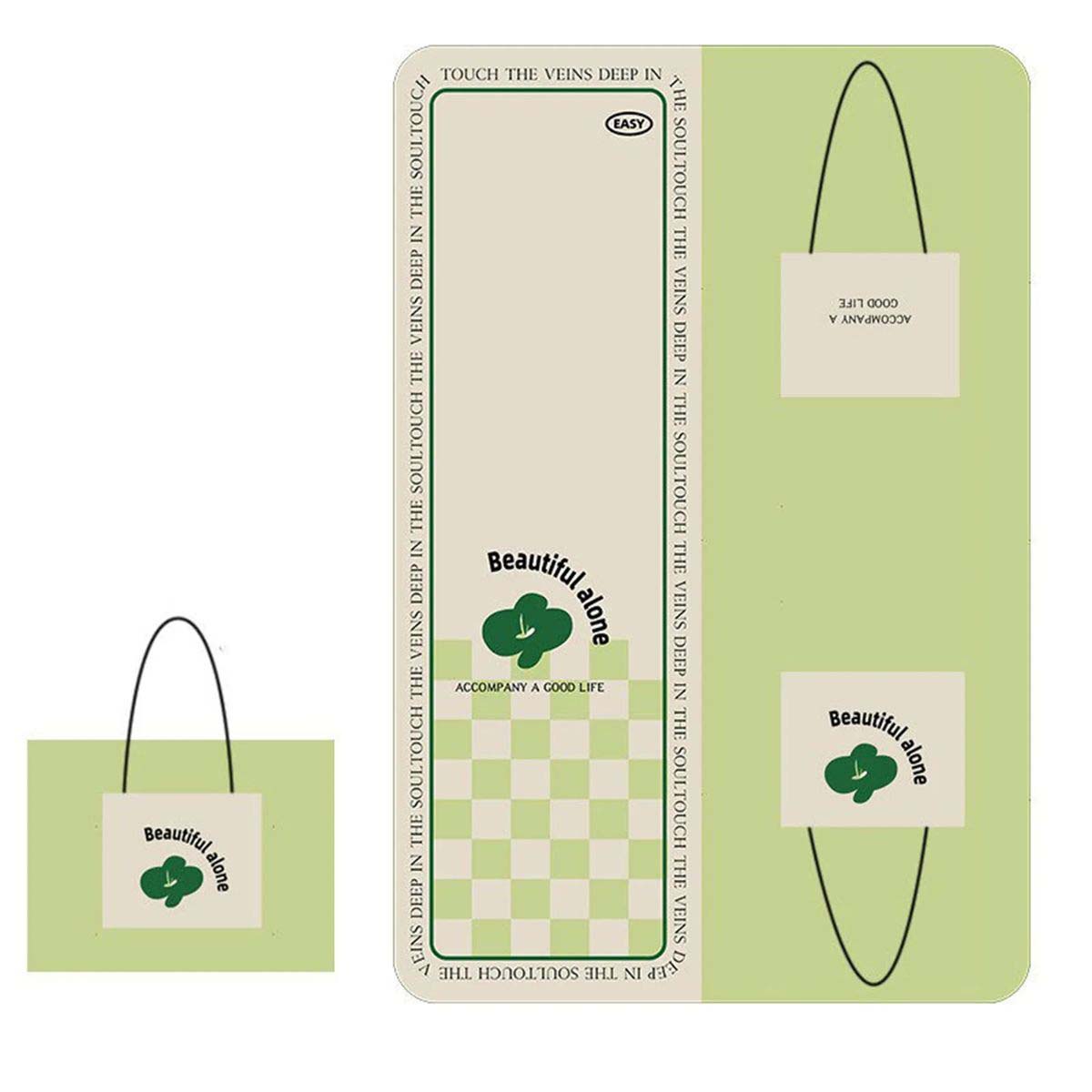 Thickened Oxford Picnic Tote Bag with Folding Design 5