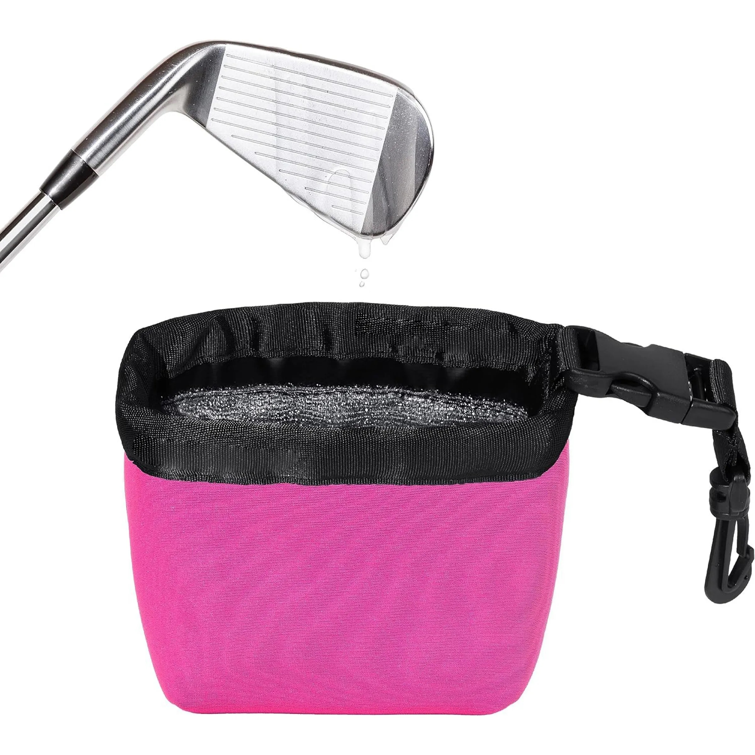 Microfiber Portable Golf Cleaning Bag 8