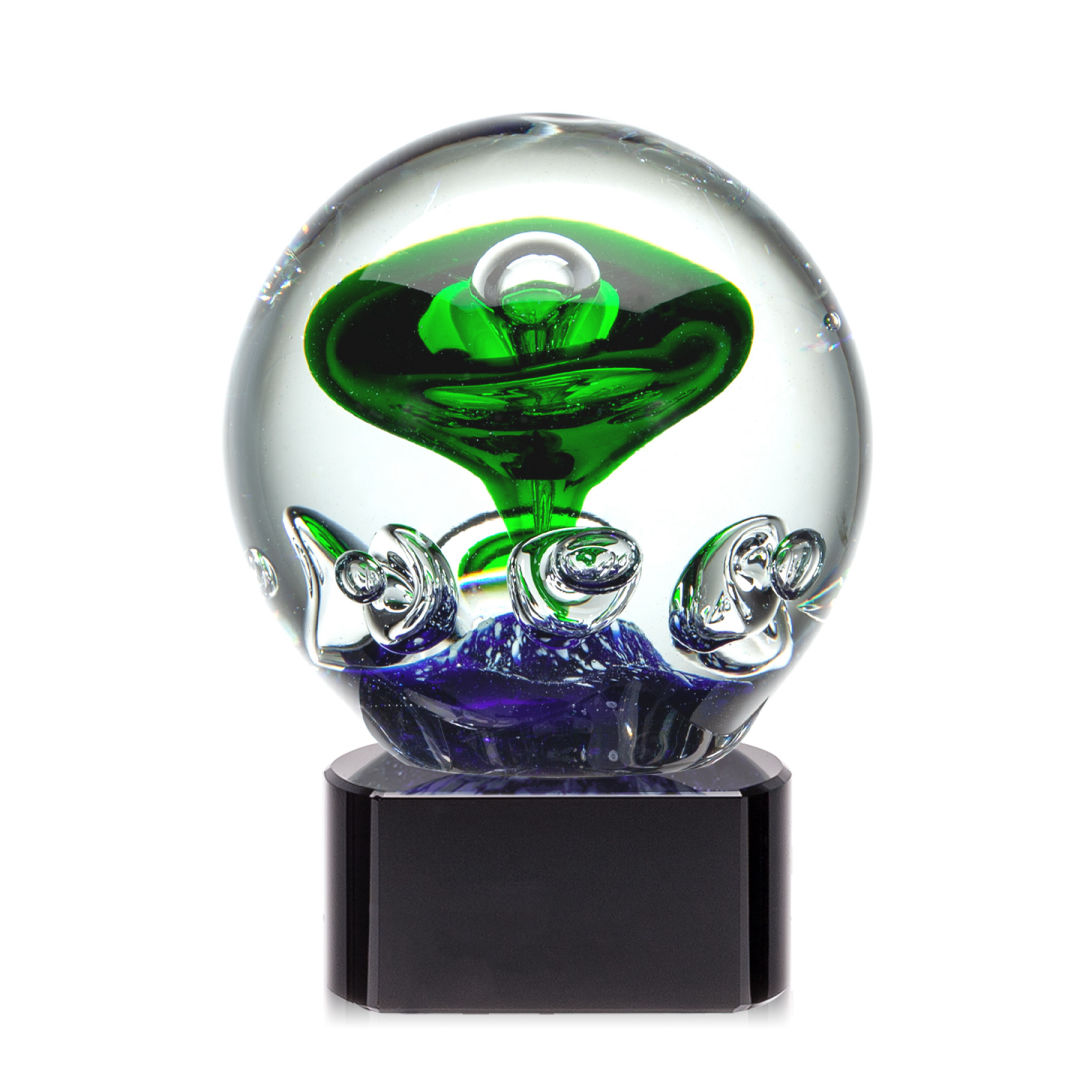 Aquarius Award on Paragon Base - Black 1