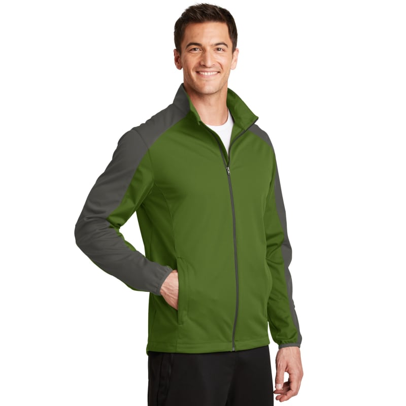 Port Authority Active Colorblock Soft Shell Jacket. 30