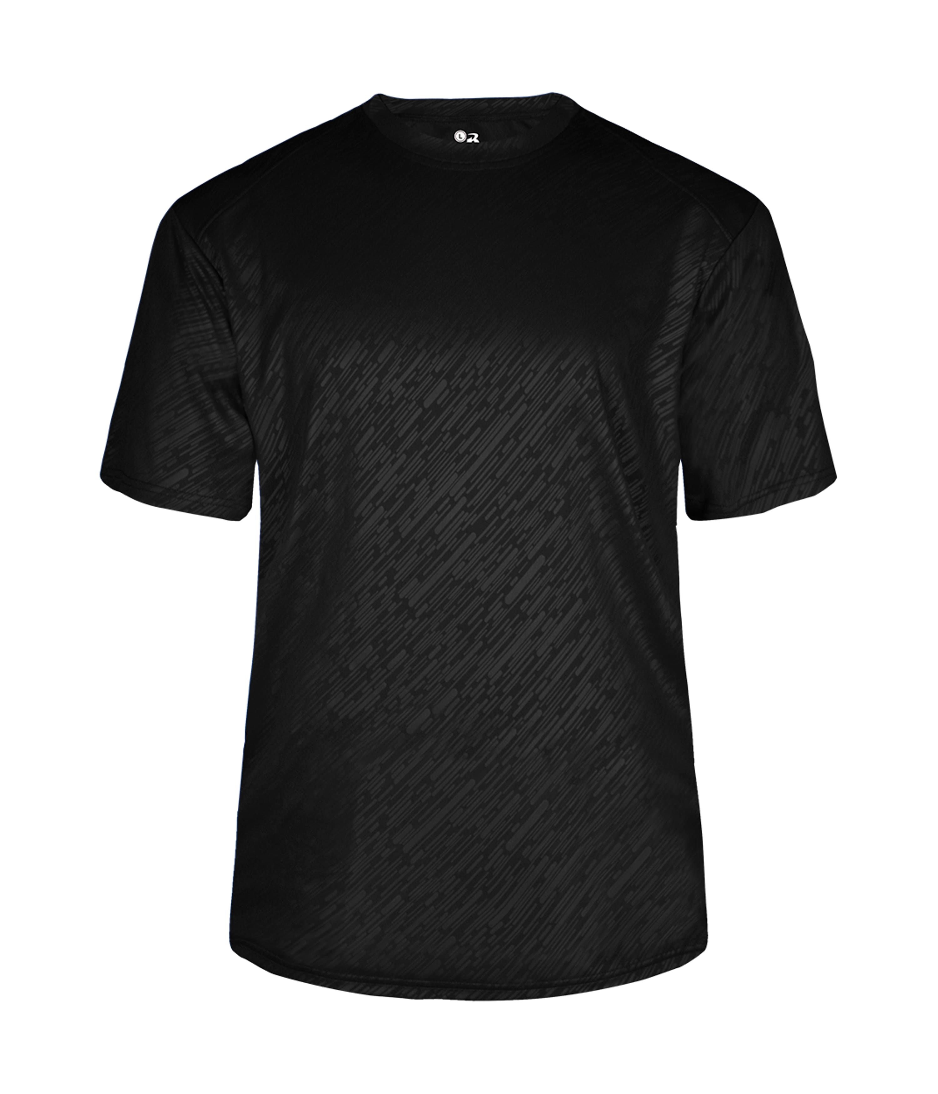 LINE EMBOSSED TEE 3