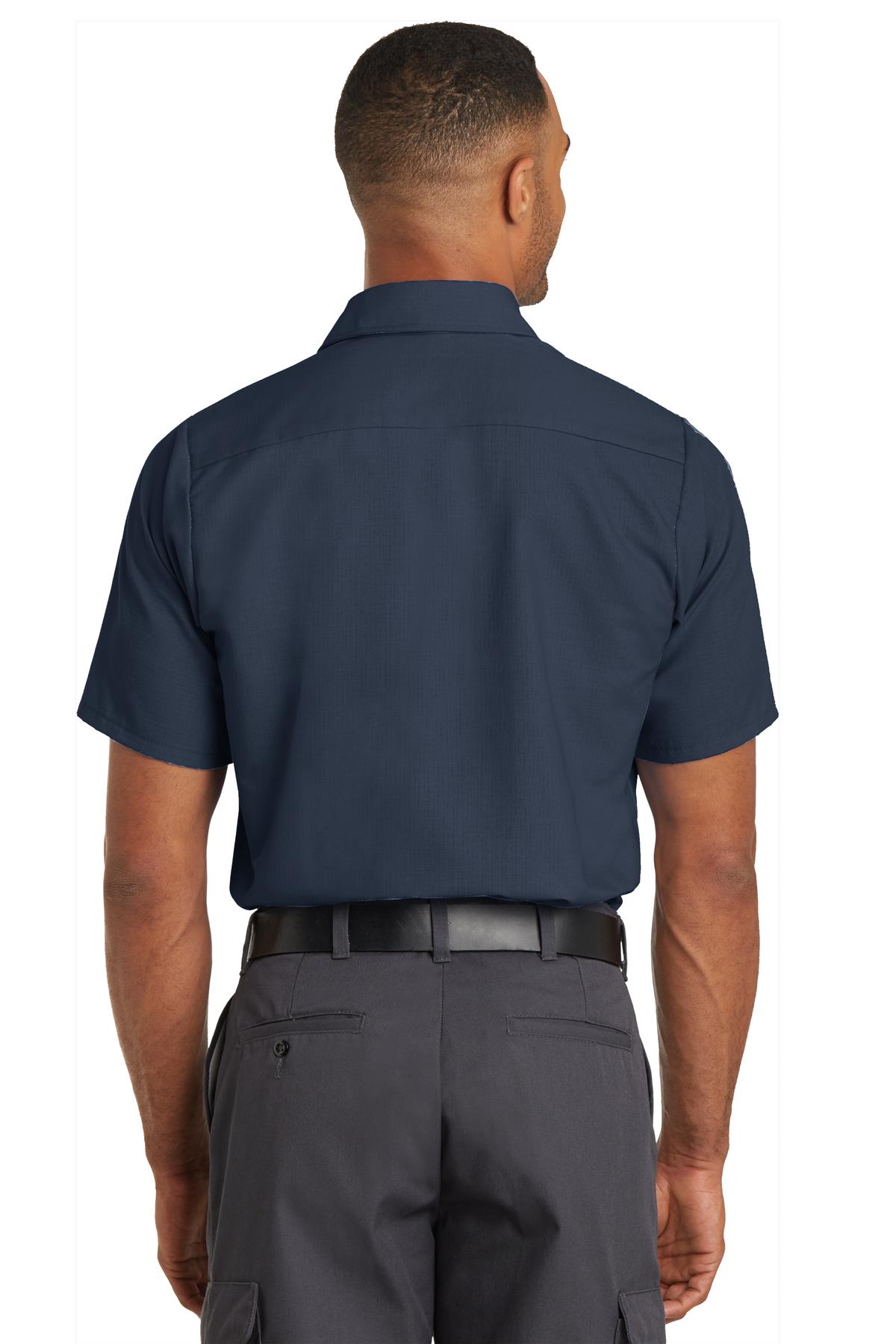 Red Kap Short Sleeve Solid Ripstop Shirt. SY60 11
