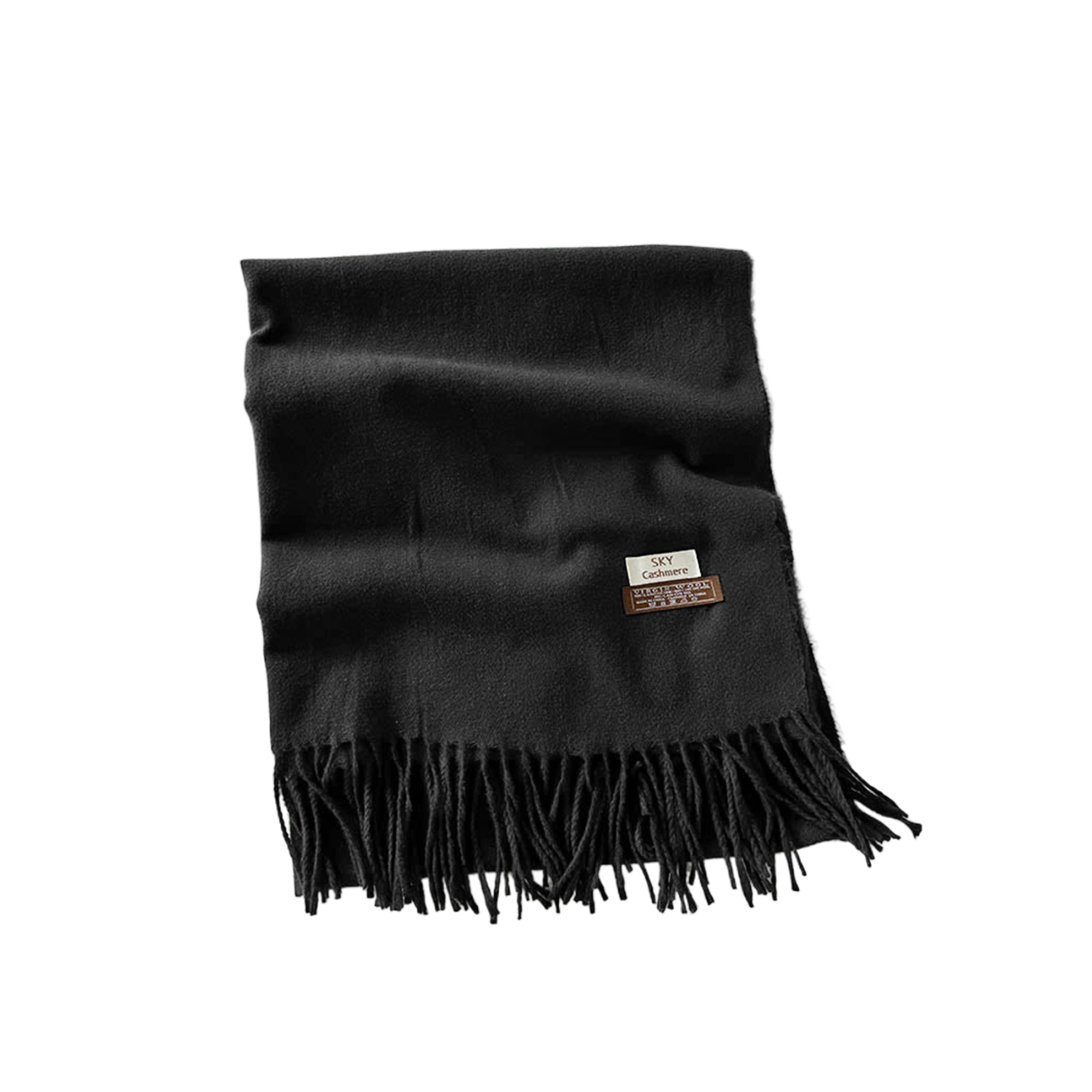 Winter Warm Solid Color Faux Cashmere Scarf 15