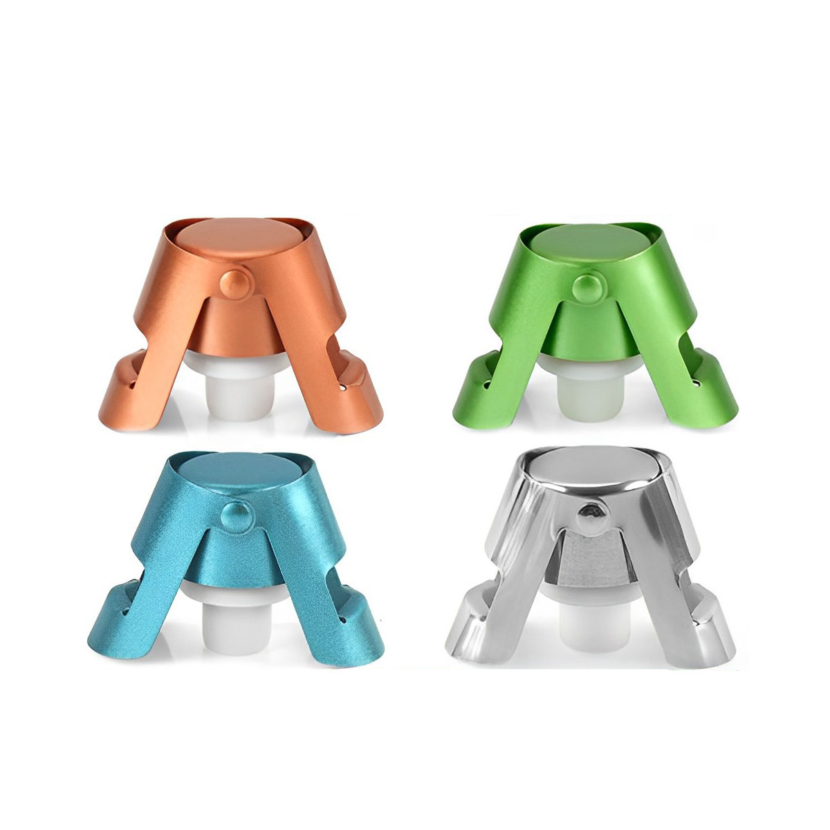Stainless Steel Champagne Sealer Stopper 5