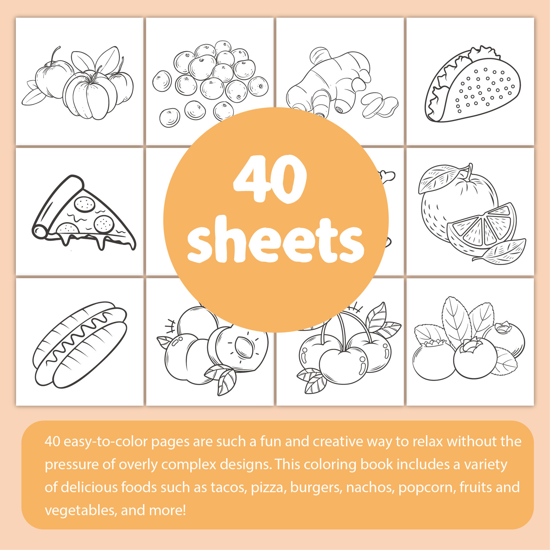 Children's Cartoon Coloring Book 6