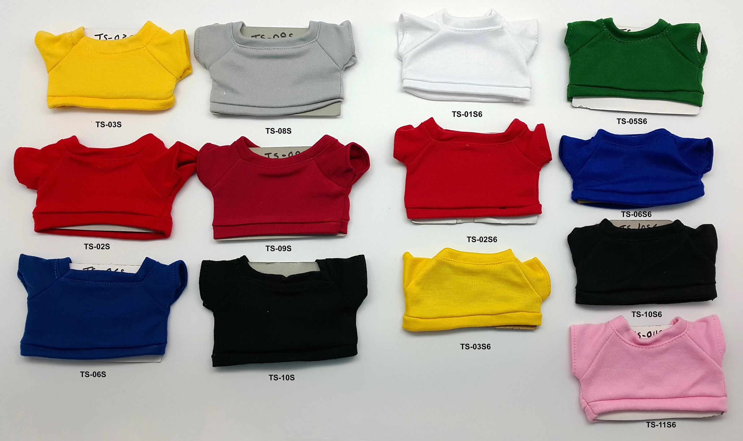 Assorted Tee Shirts For Stuffed Animals 5