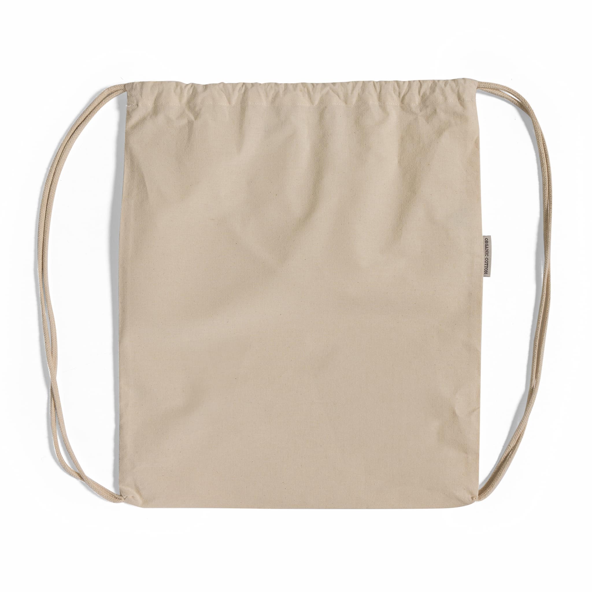 Organic Cotton Drawstring Backpack 7