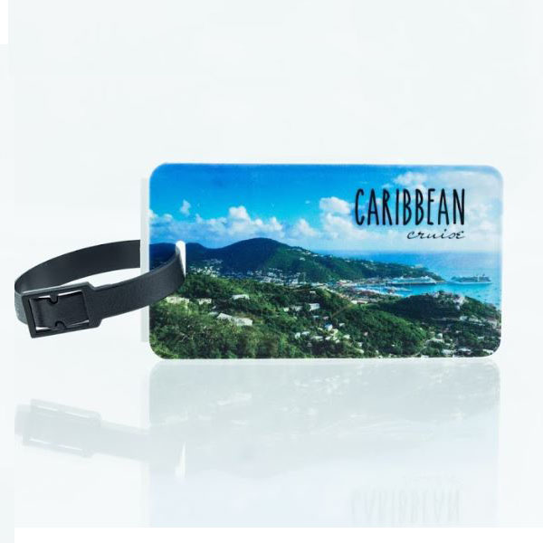 ABS UltraWhite Luggage Tag 4