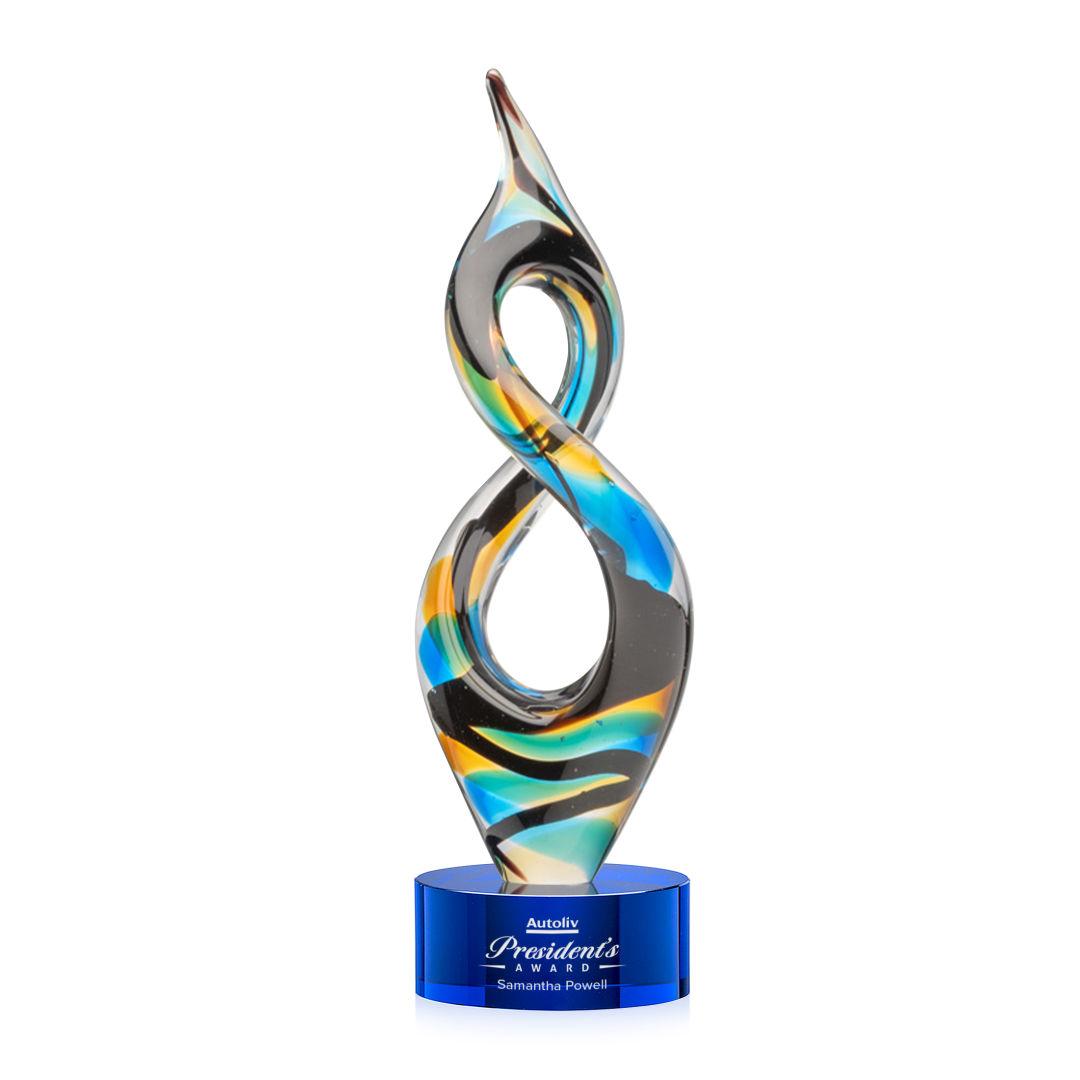 Cosenzo Award on Marvel Base - Blue 8