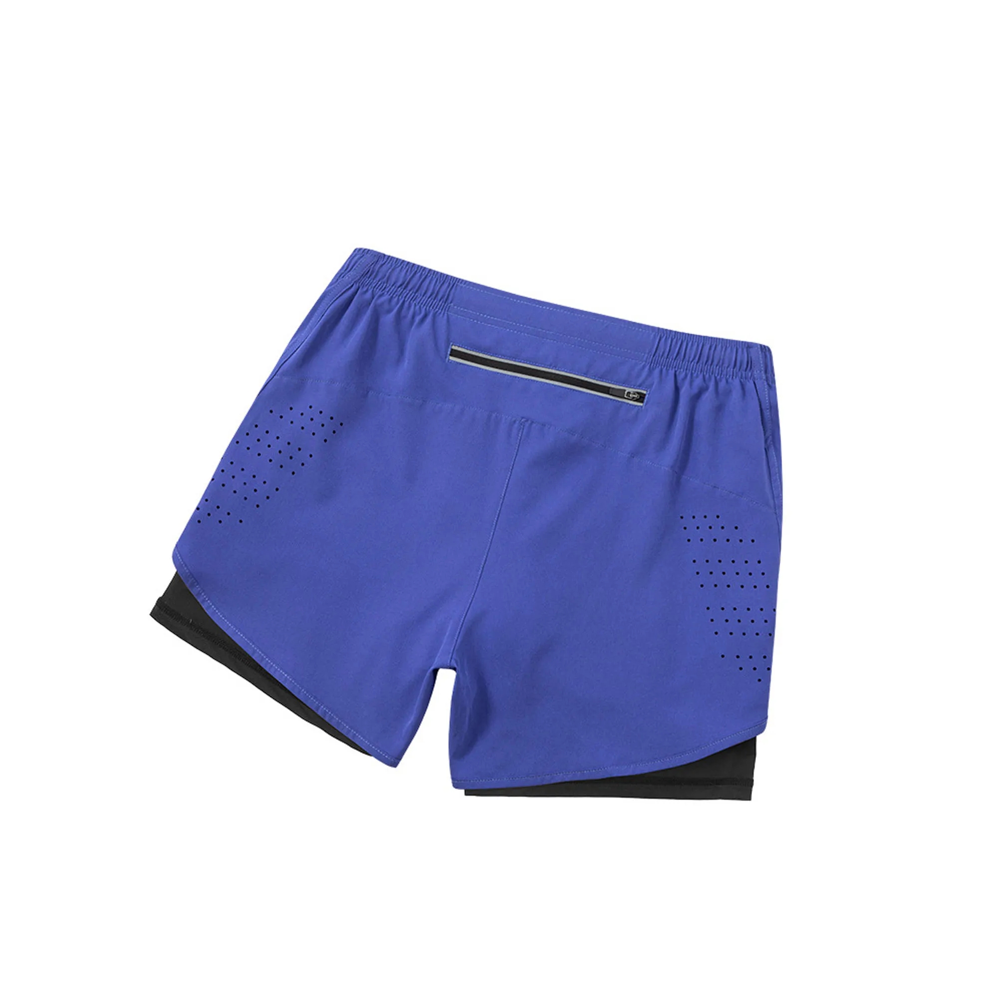 Moisture-Wicking Athletic Shorts With Logo For Sport, Gym 1