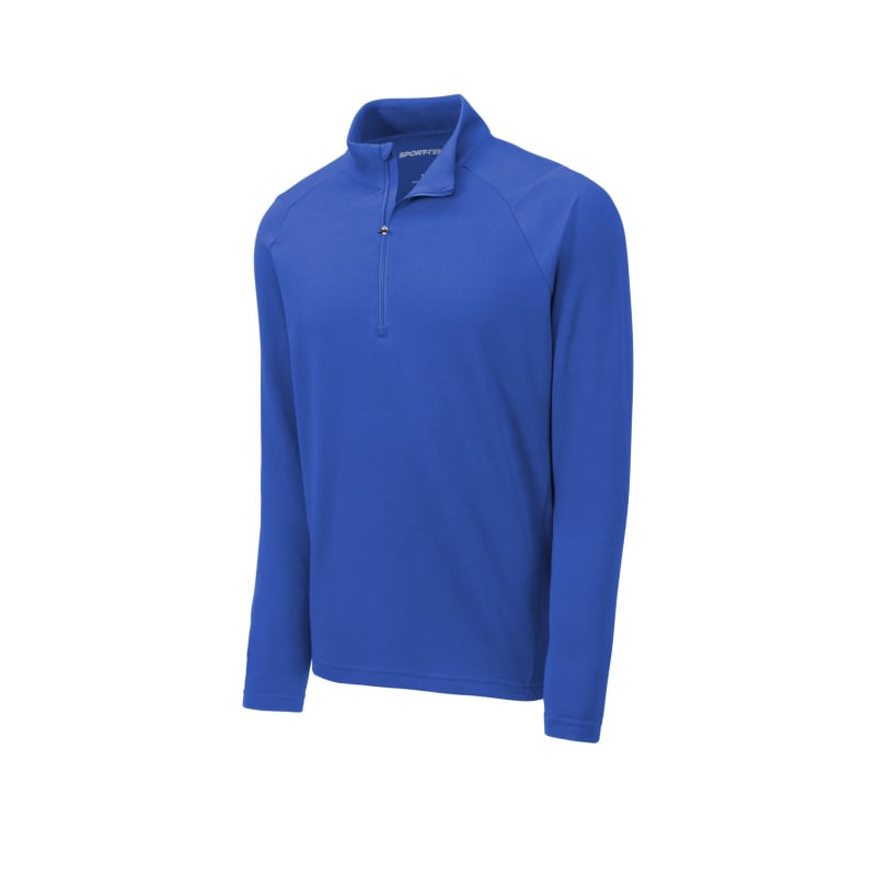 Sport-Tek Lightweight French Terry 1/4-Zip Pullover., custom hoodie or sweatshirt with logo imprint 4