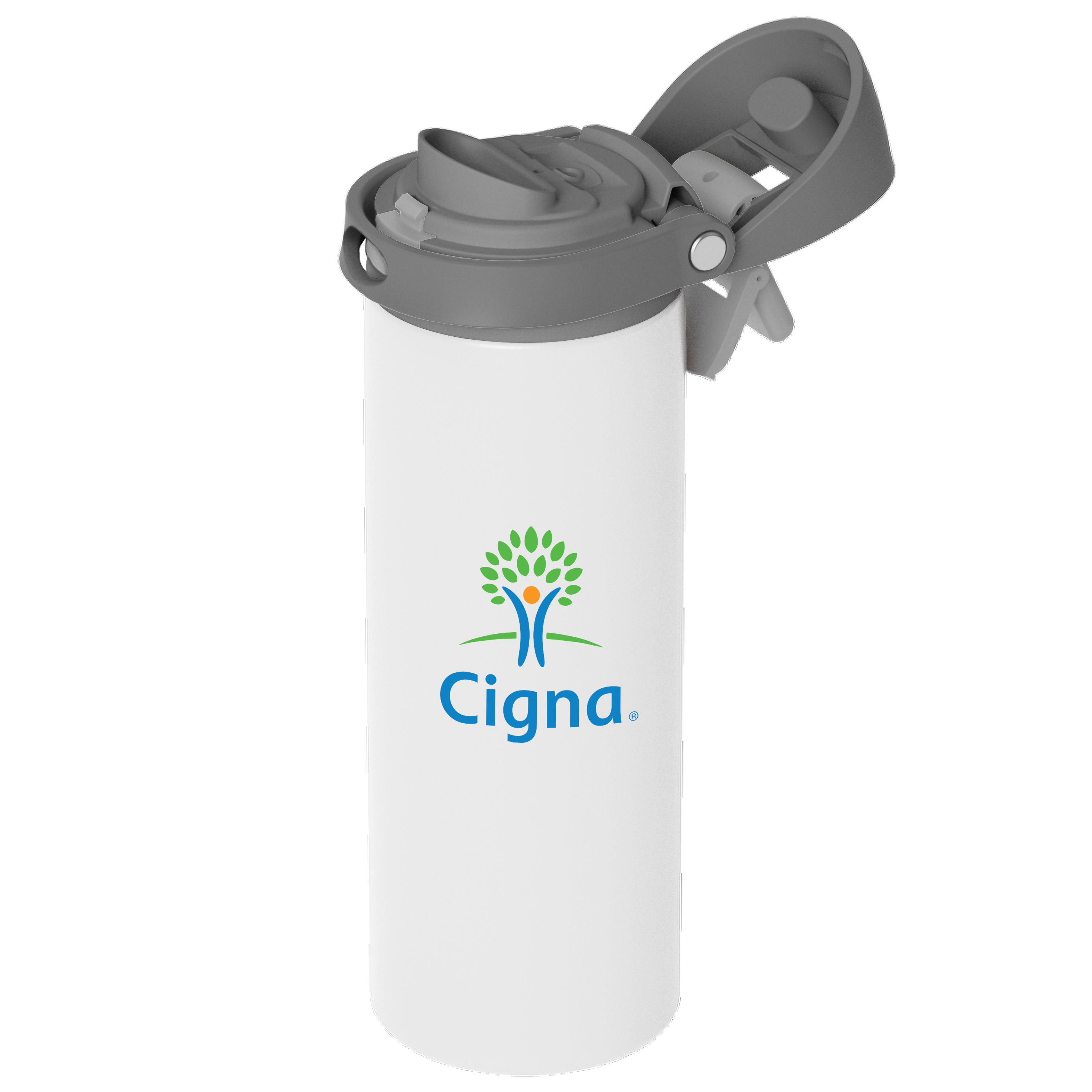 Chug & Sip 24oz Double-Wall Stainless Bottle, custom water bottle with logo imprint 11