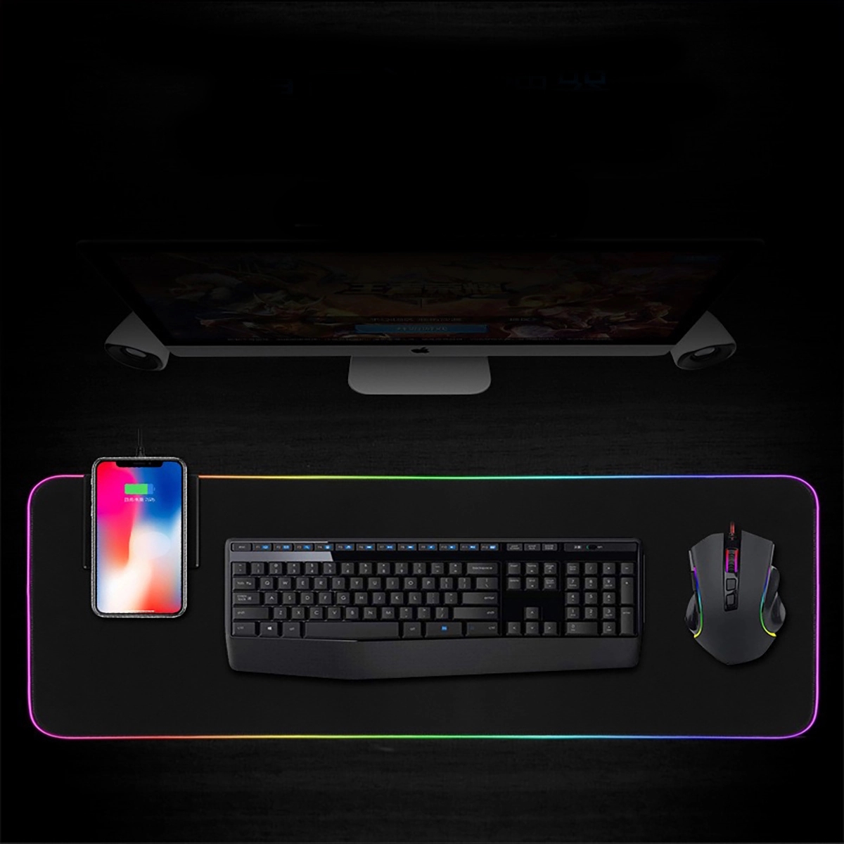 Wireless Charging with RGB Lighting 6