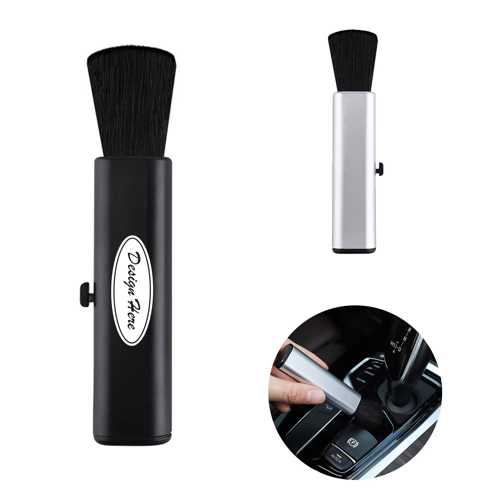 Computer keyboard gap soft dust removal brush 2
