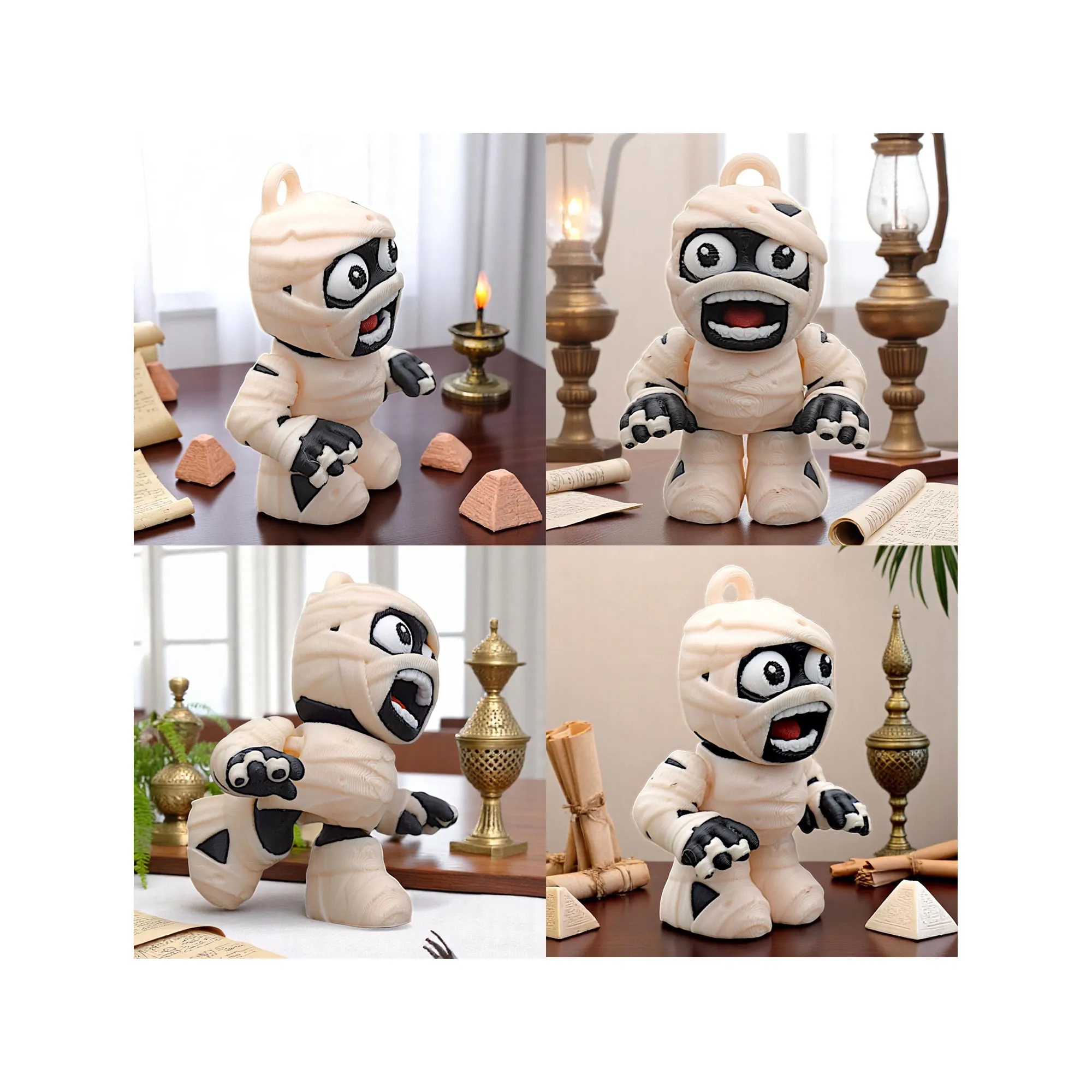 Funny Bandage Mummy Decor Figurine 3