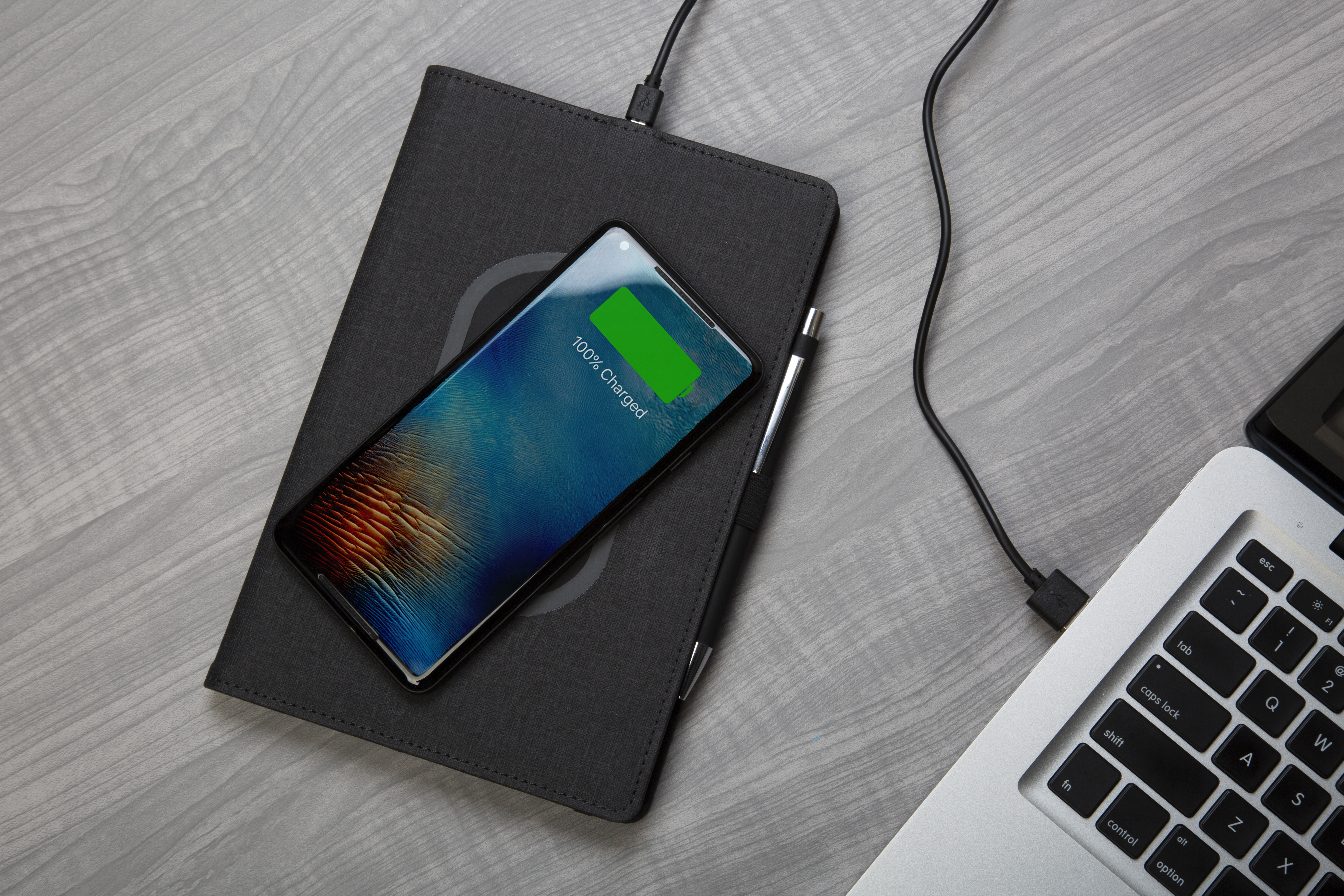 Walton Charging Refillable Journal w/ Graphic Wrap 3