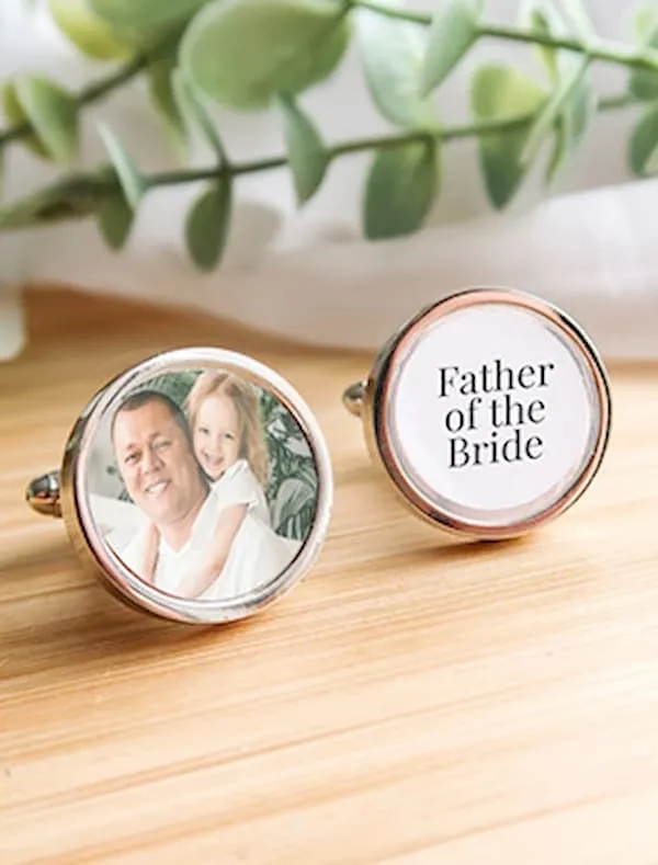0.6'' Custom Photo Cufflinks