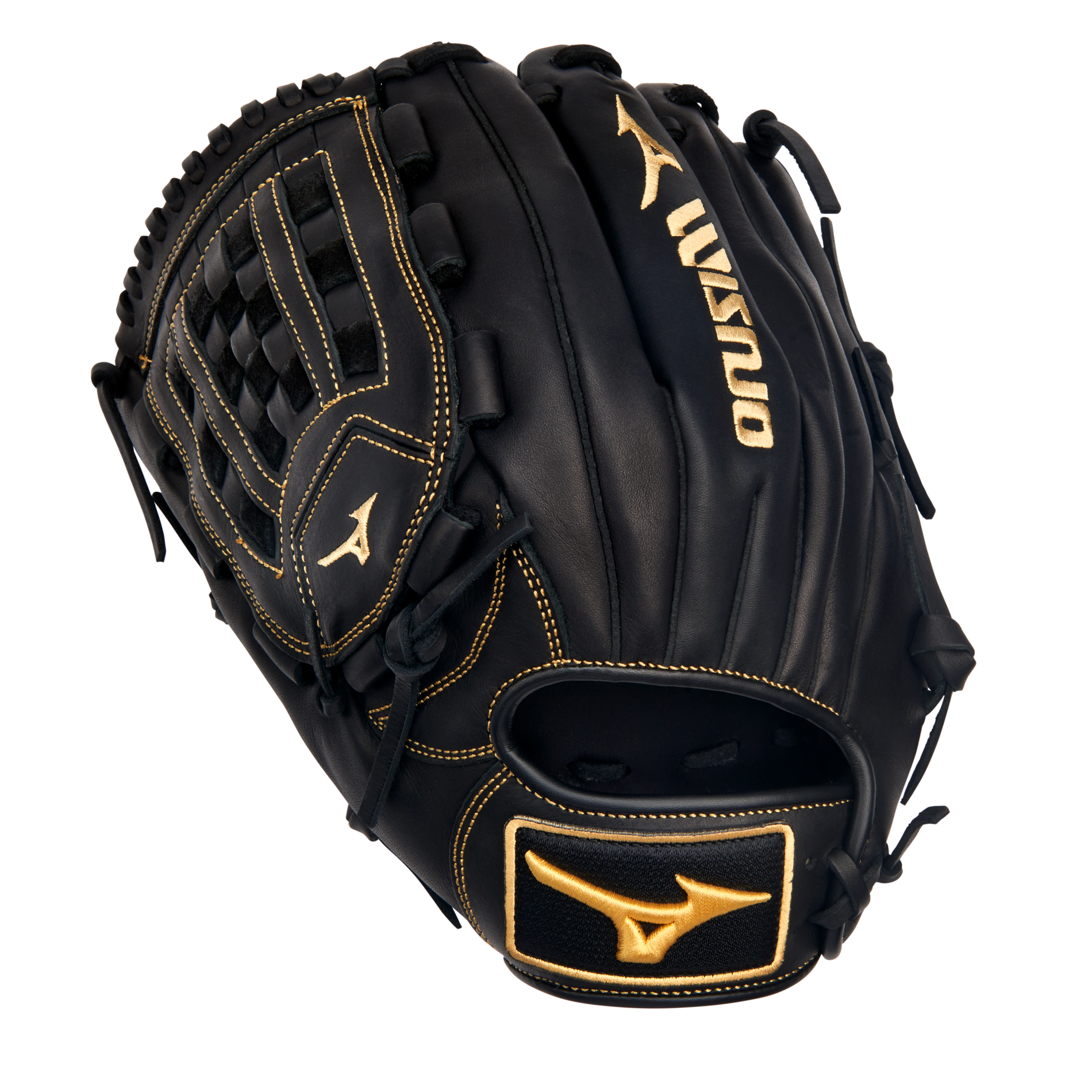 MVP Prime Pitcher/Outfield Baseball Glove 12", Arch Tartan Web, BioSoft Leather, Center Pocket Desi 5