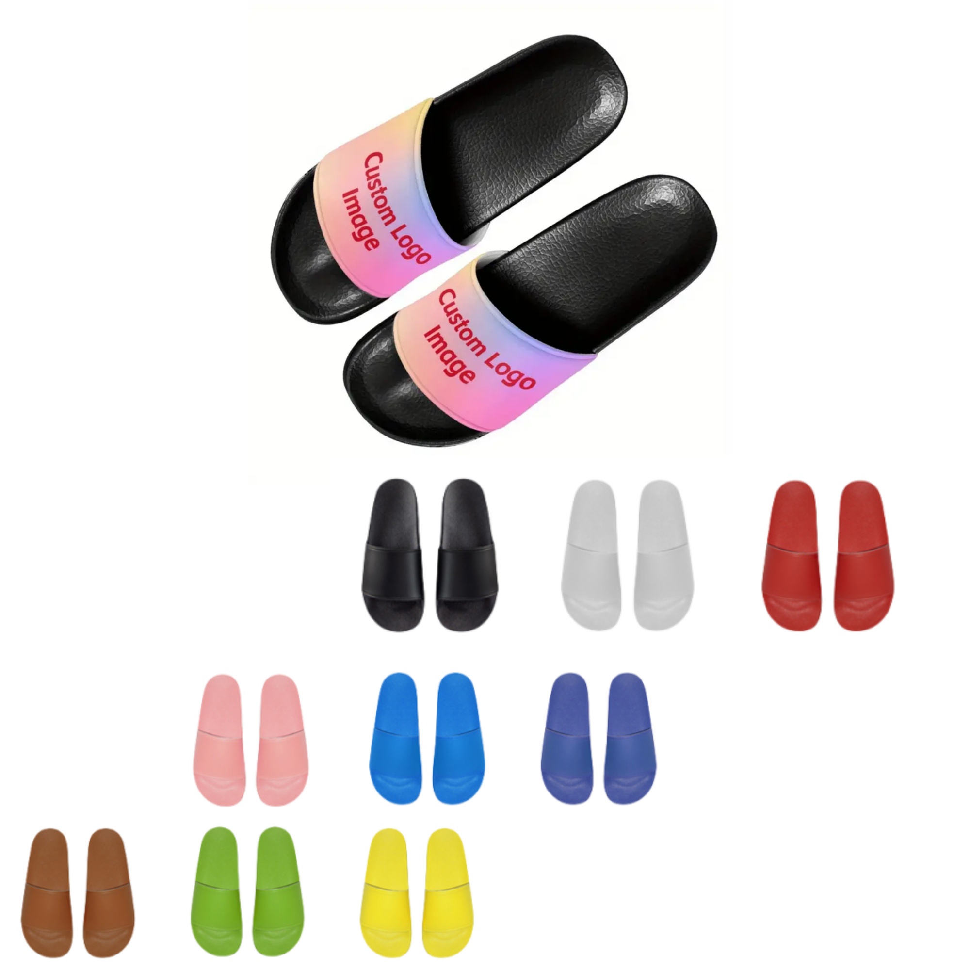 Personalized Slippers With Your Own Logo 2