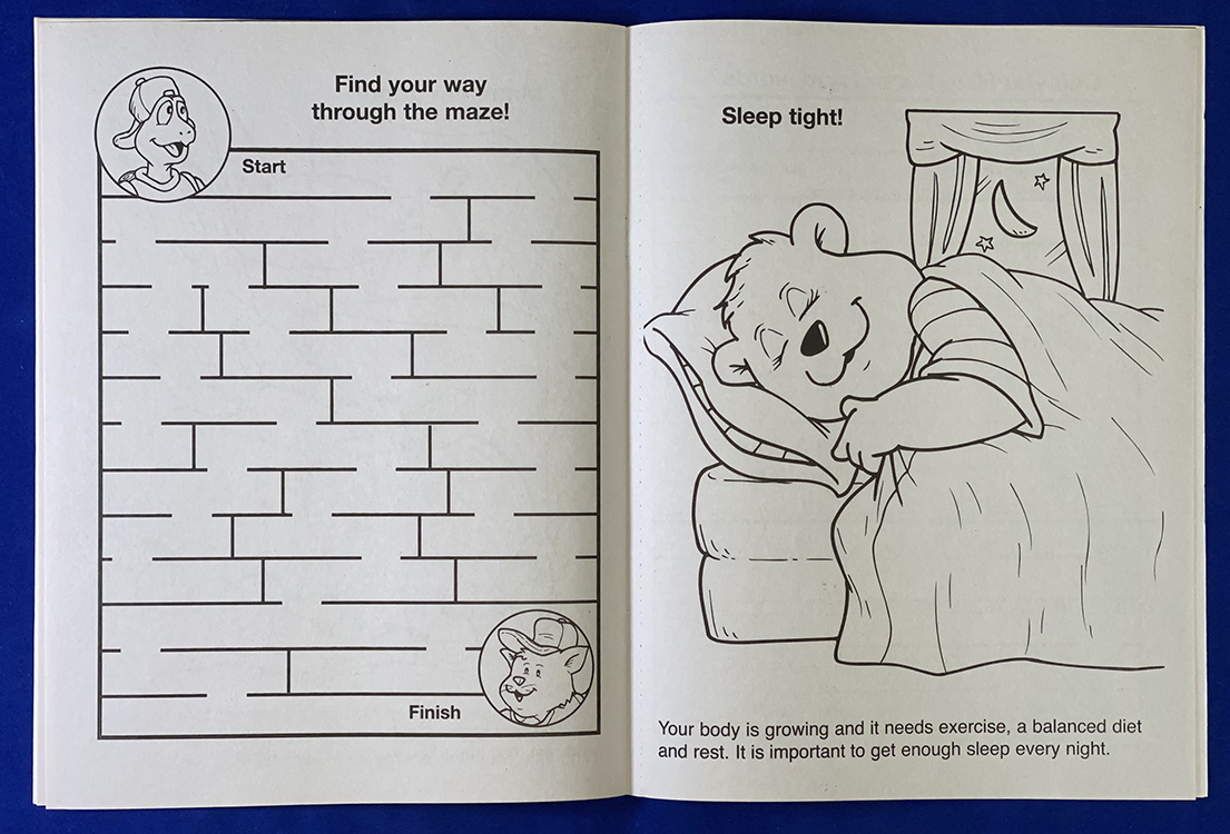 COLORING BOOK - Exercise Can Be Fun Coloring & Activity Book 1