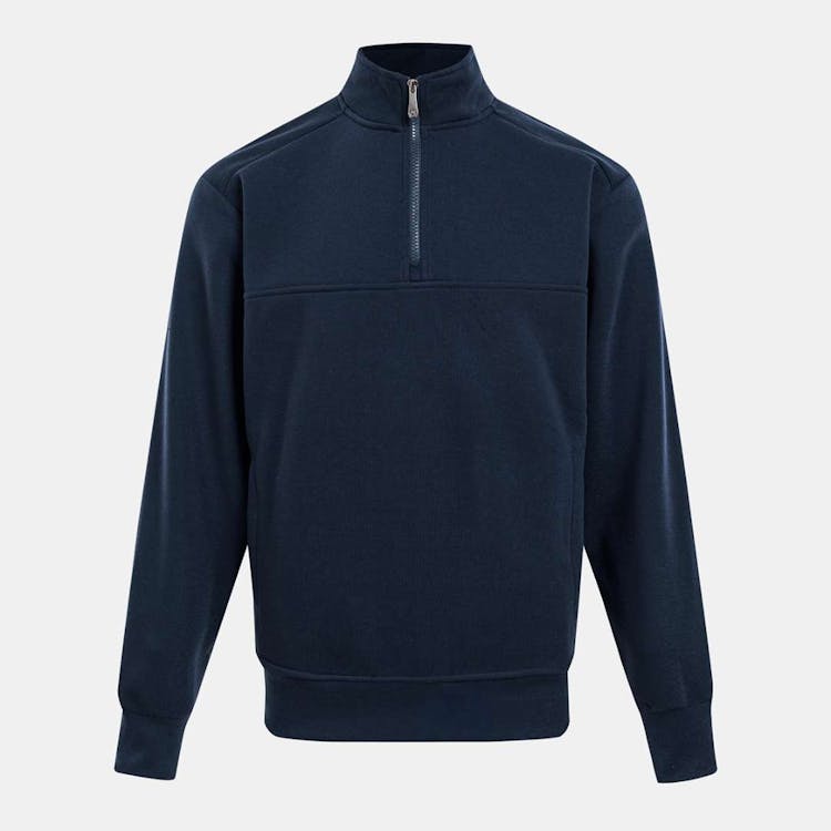 Men's Quarter Zip Pullovers - Size Medium Navy, custom hoodie or sweatshirt with logo imprint 2