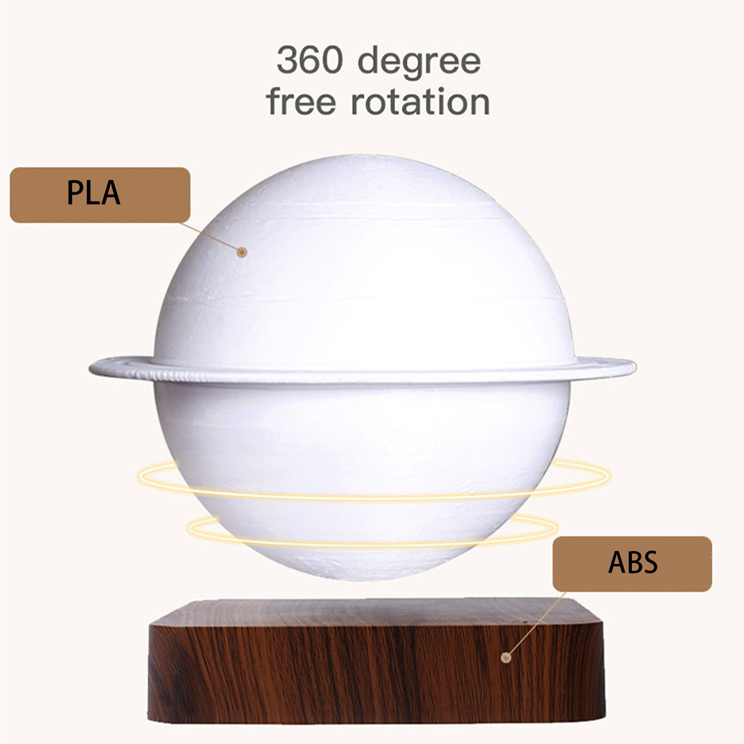 Saturn Maglev Bedroom Decoration Atmosphere Light 2