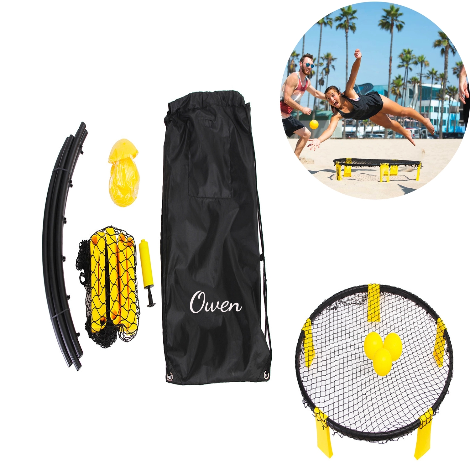 Outdoor Beach Roundnet Game Set 2