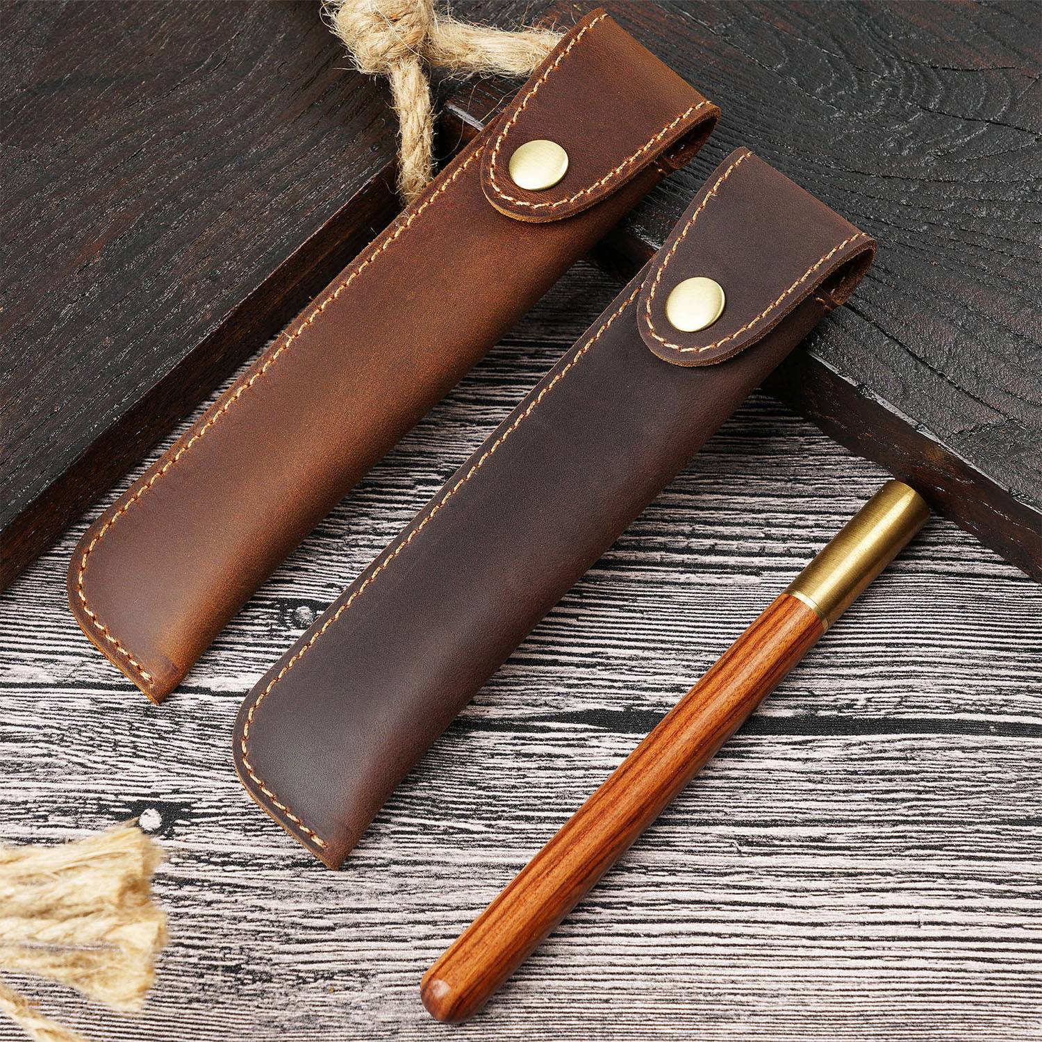 PU Leather Pen case holder 3