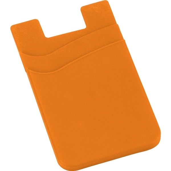 Adhesive Dual Cell Phone Wallet 7