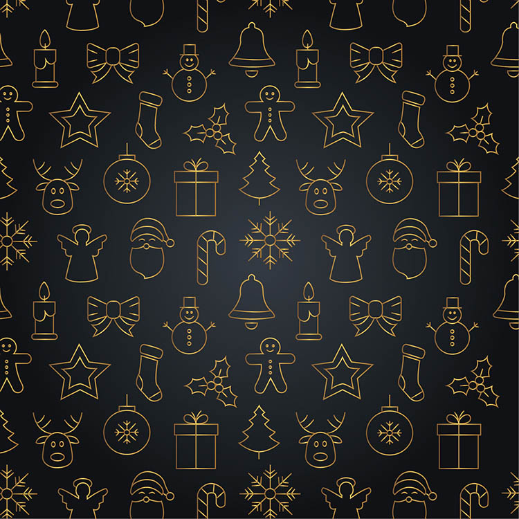 Free Shipping Full Color Christmas Ornament - Round 33