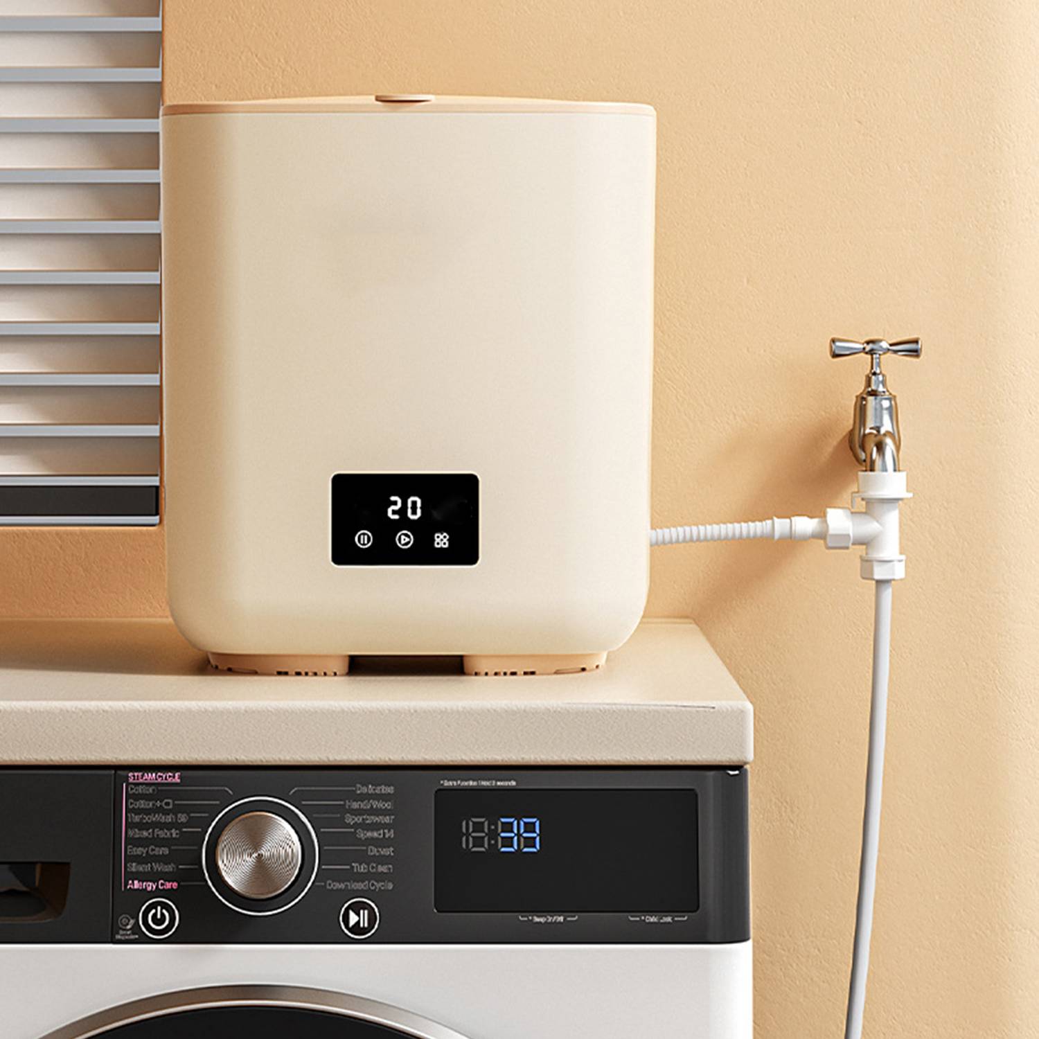 Portable Mini Fully Automatic Washing Machine 4