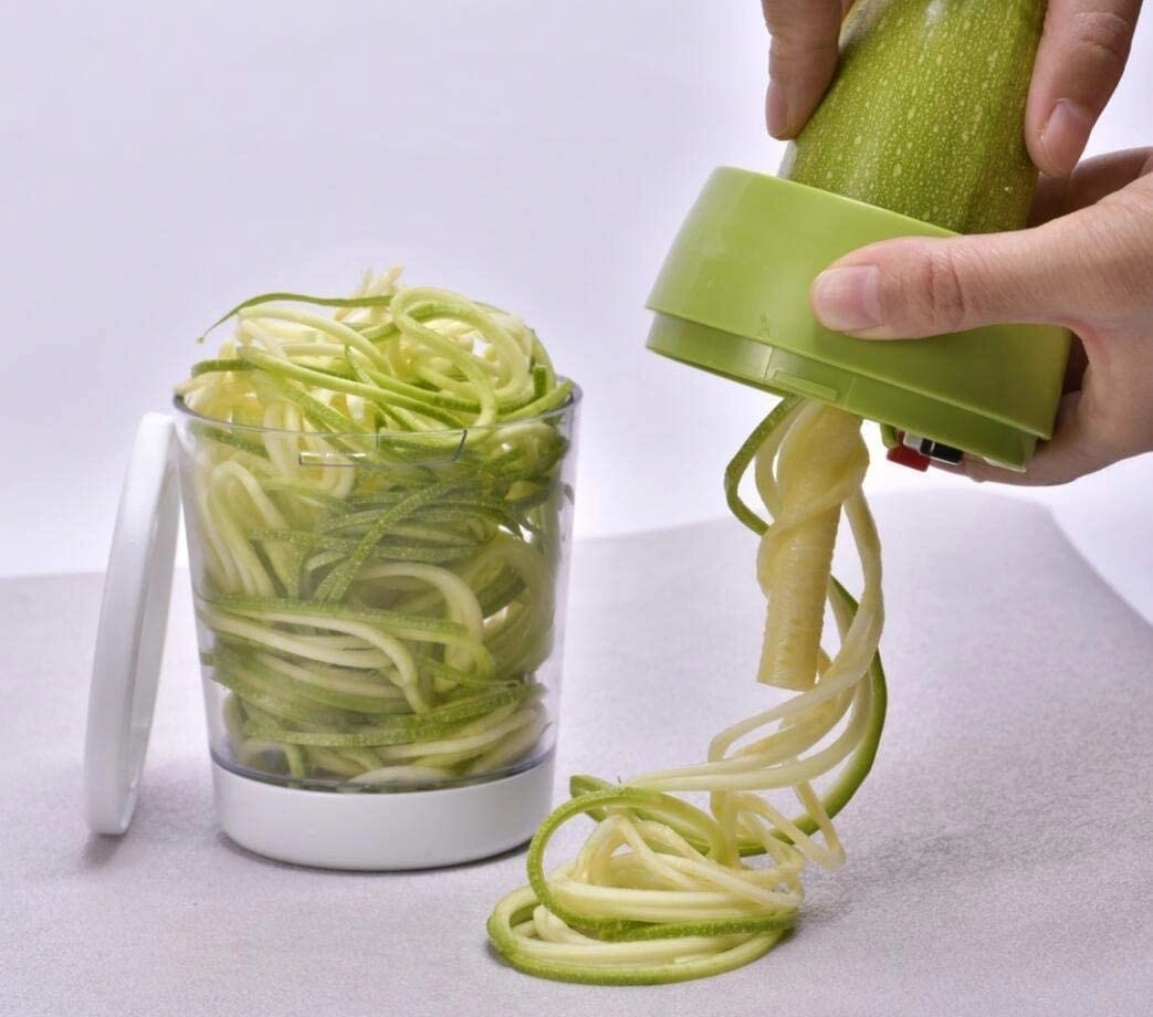 5 in1 Handheld Spiralizer Vegetable Slicer 1